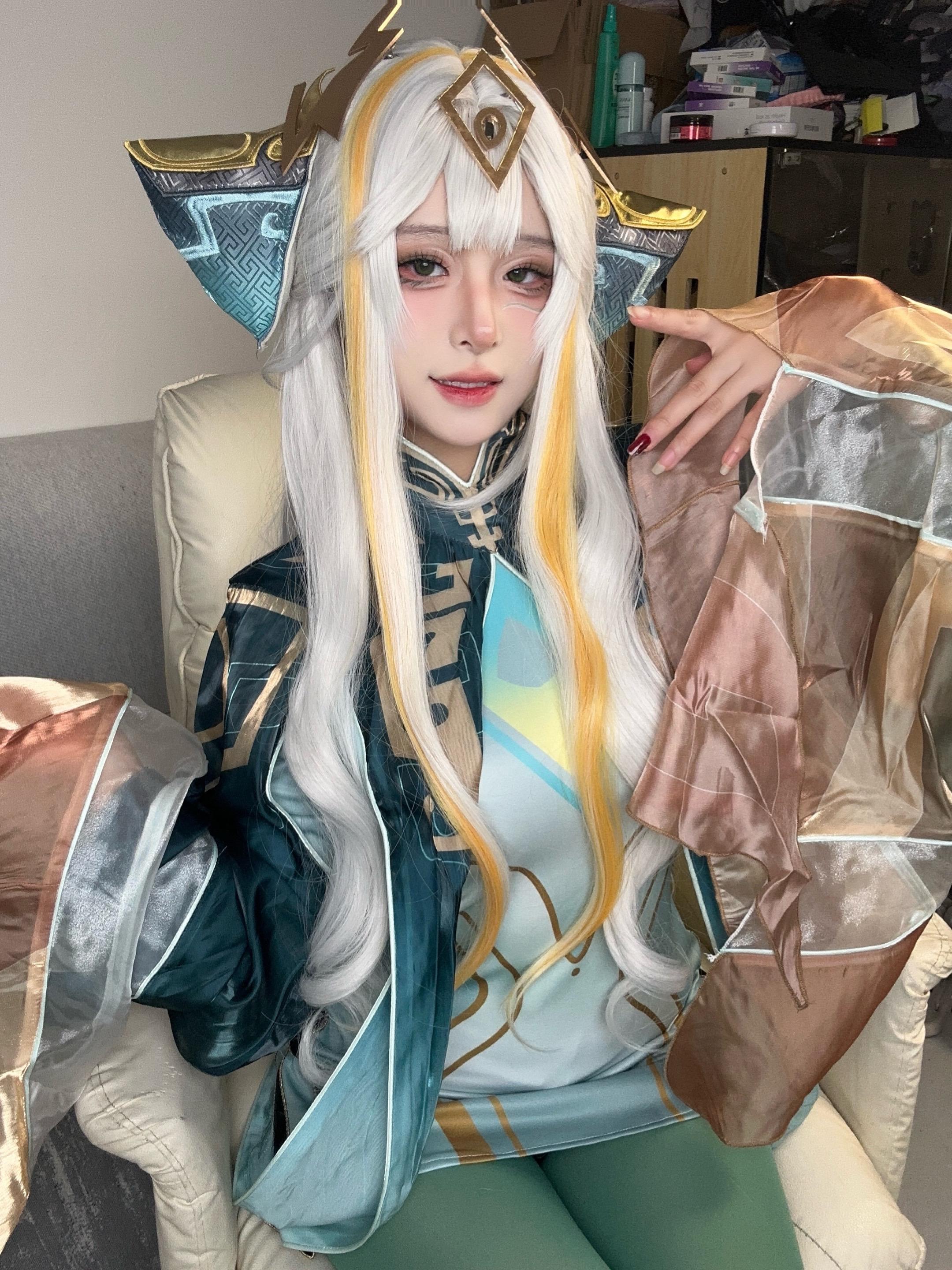 cosplay cos 少司缘 王者荣耀cos cos试衣