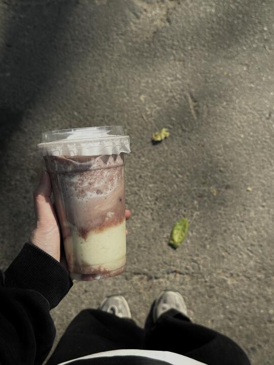 广州 一杯生机勃勃的冰豆花