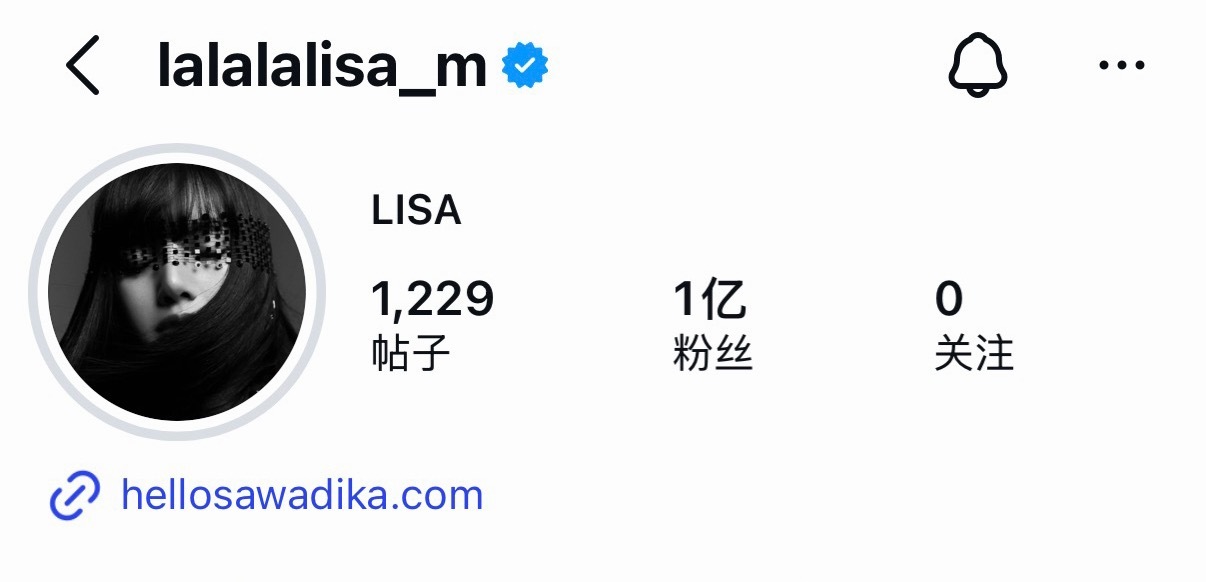 BLACKPINK  【IG】260820@ lalalalisa_m 更新回归