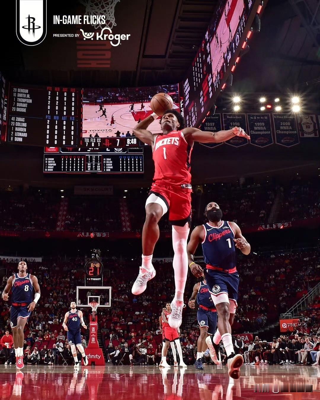 快船又又又被逆转了，113:115惜败火箭！
本来最后时刻还是有机会的，结果全员