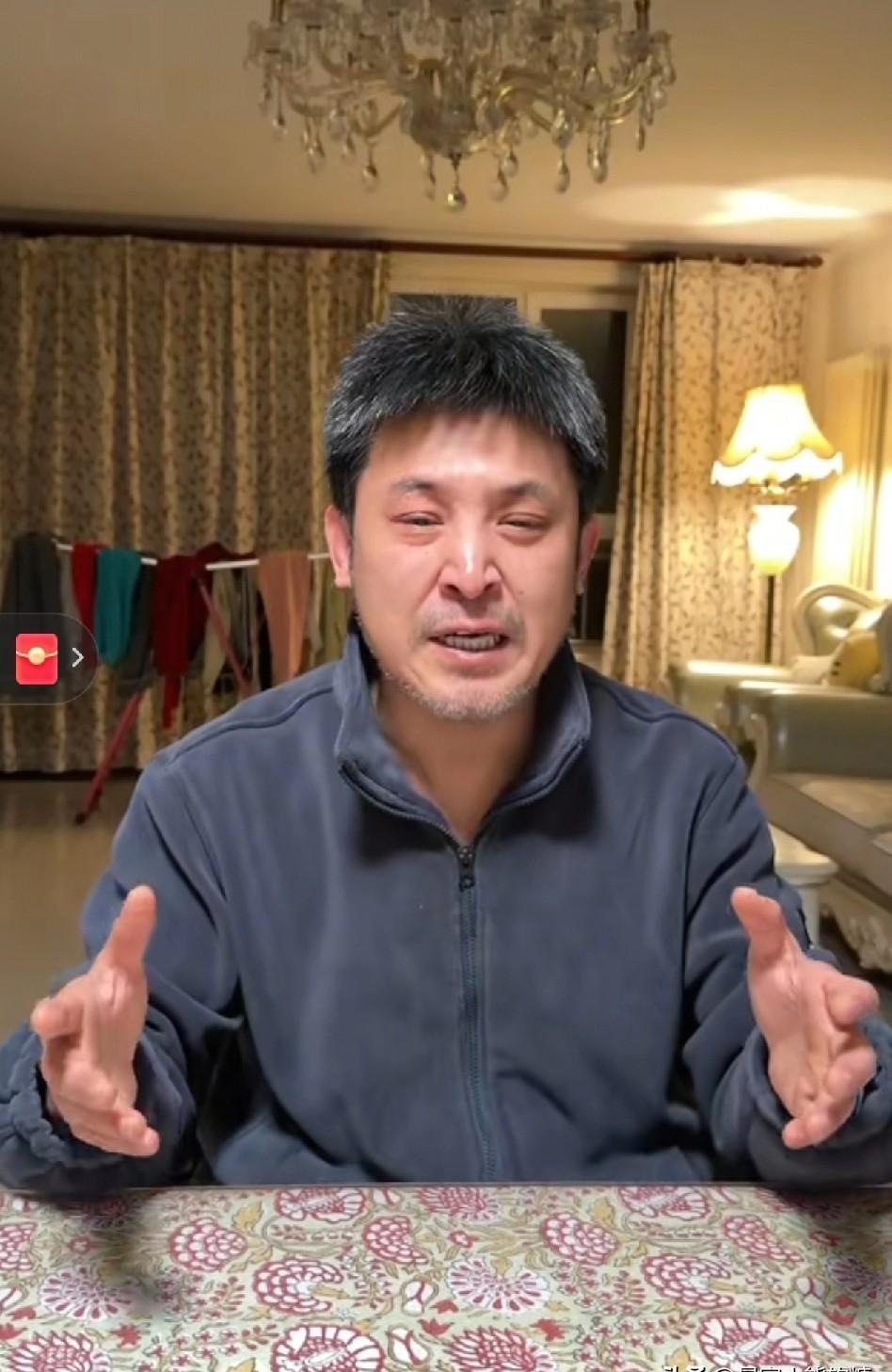 孙涛哭了，一个50多岁的男人在镜头前哽咽，不是为了力挺闫学晶，而是因为一句话：“