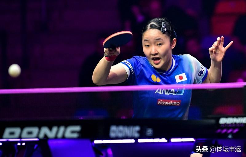 🏓快讯，刚刚🔚的WTT重庆冠军赛女单半决赛第二场比赛，日本德比战，17岁小将