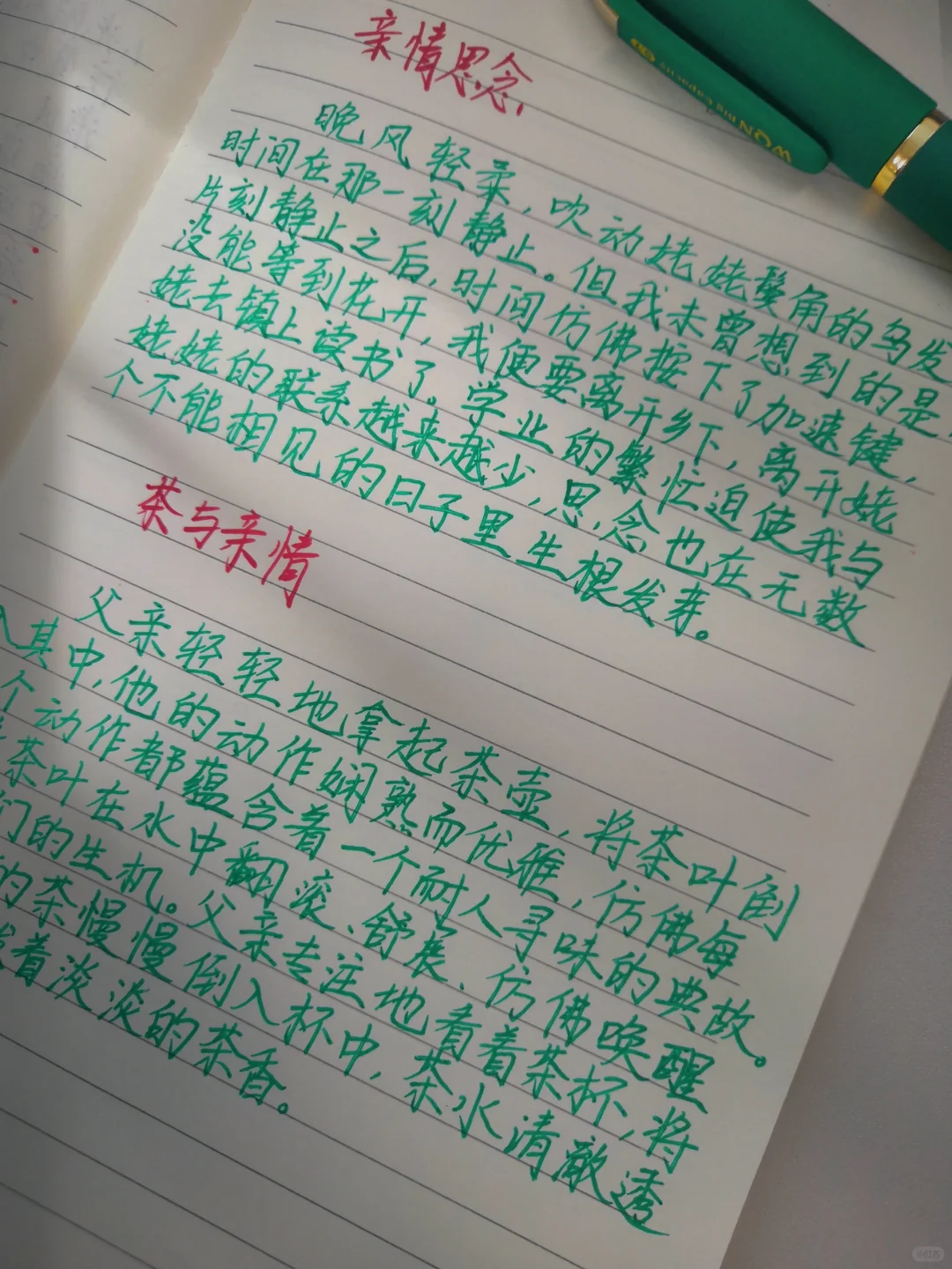 描写亲情与思念的好句摘抄