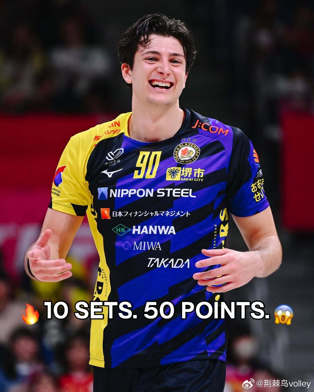 大阪堺开拓者上周末打得不错。尤其里纳尔迪状态很好，在两场五局鏖战中狂砍50分，一