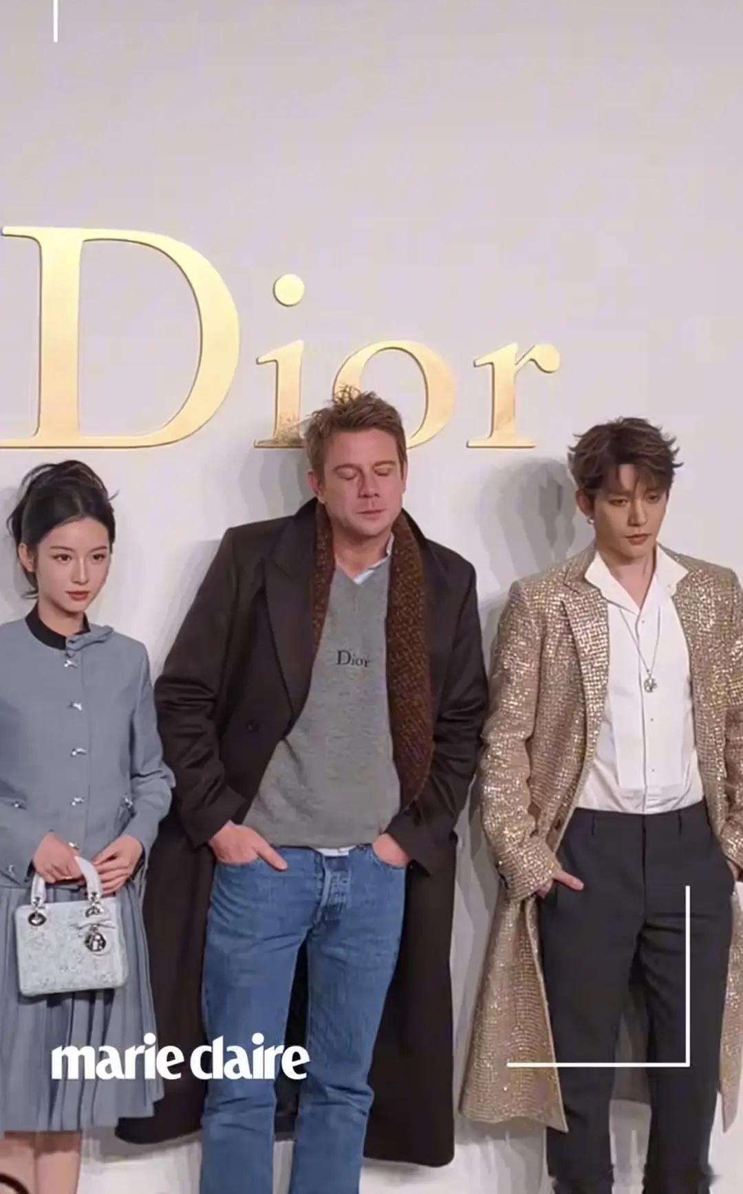 Dior邓为周也同框怎么评？迪奥选人还可以 