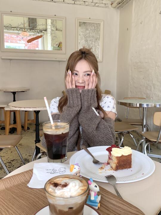 记录小韩喝的咖啡☕🍒️🍰