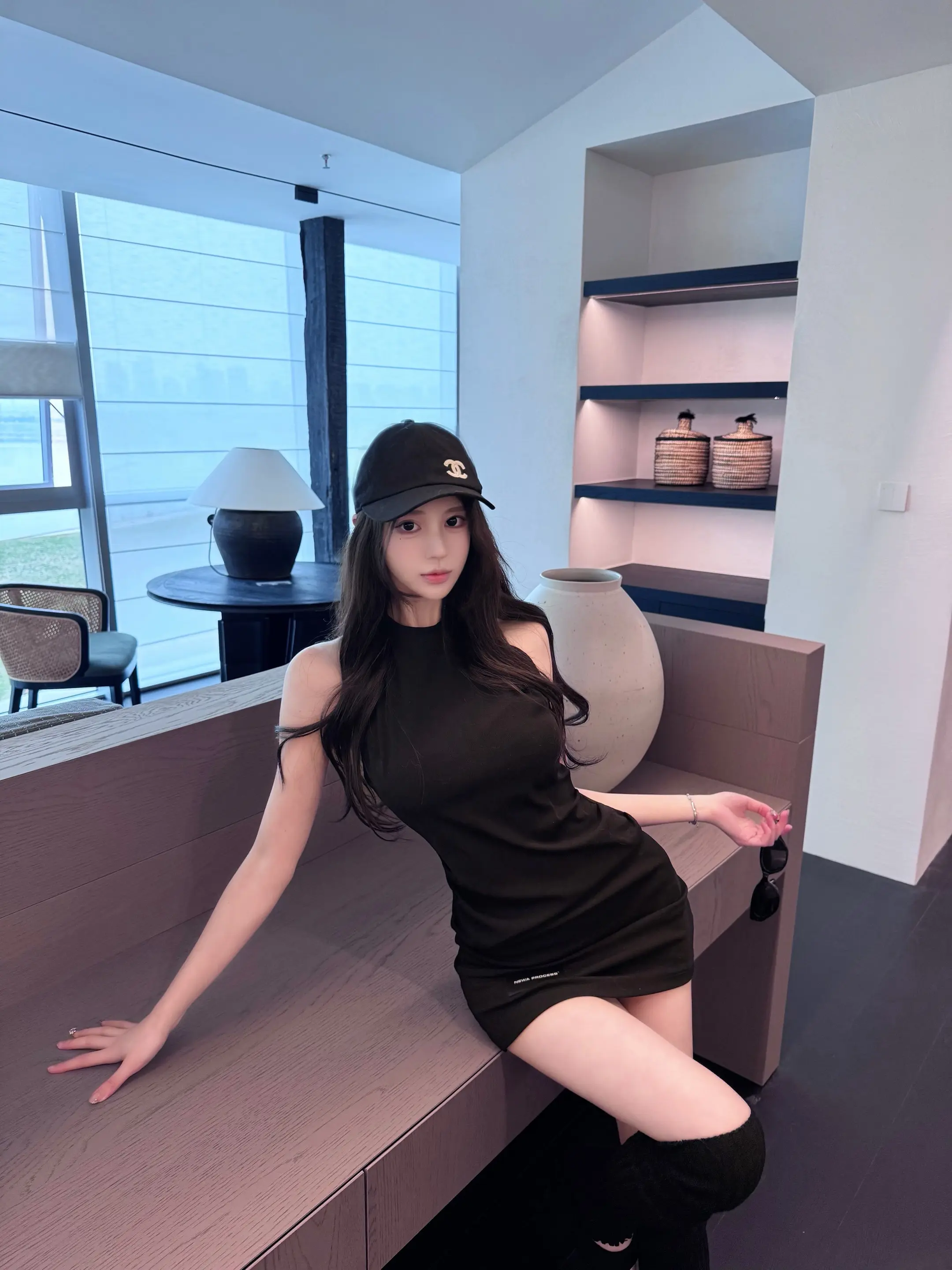 她来了。穿搭分享
