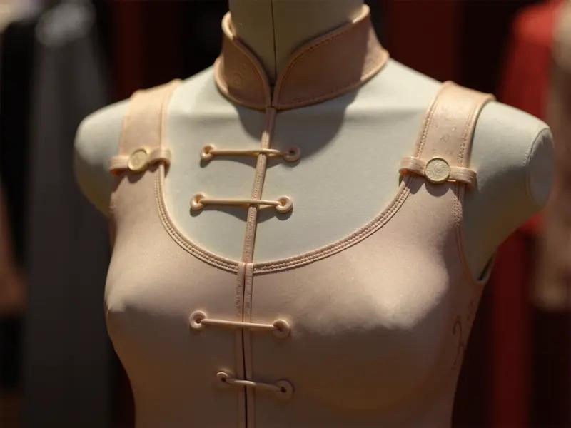 中国旗袍文化的精髓，藏在每一处细节里。立领曾是身份象征，越高越显尊贵，还代表着旧