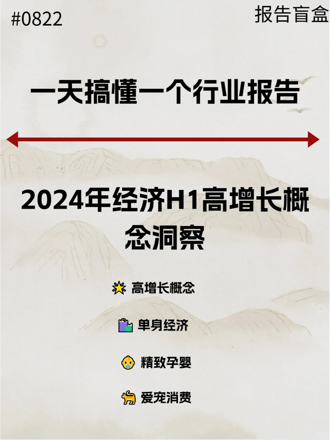  2024年经济H1高增长概念洞察