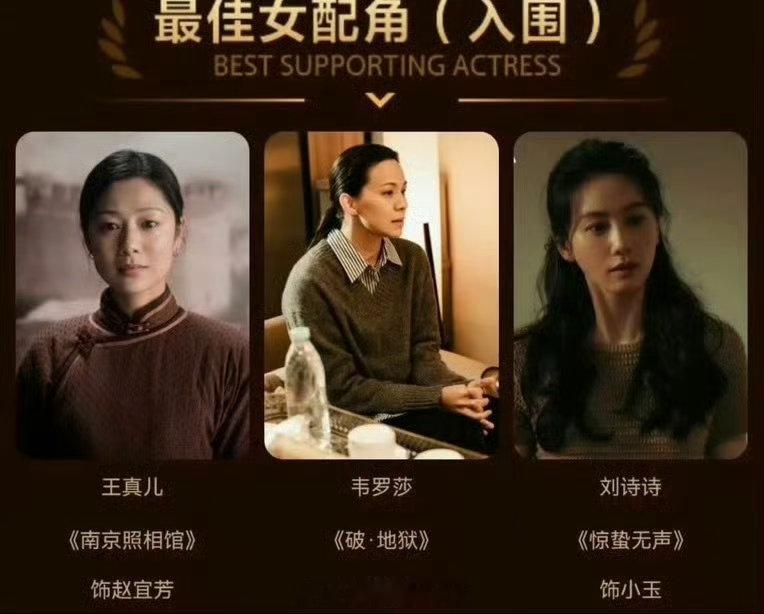杨幂刘诗诗百花奖入围杨幂刘诗诗百花奖最佳女配角入围杨幂刘诗诗同时入围百花奖最佳女