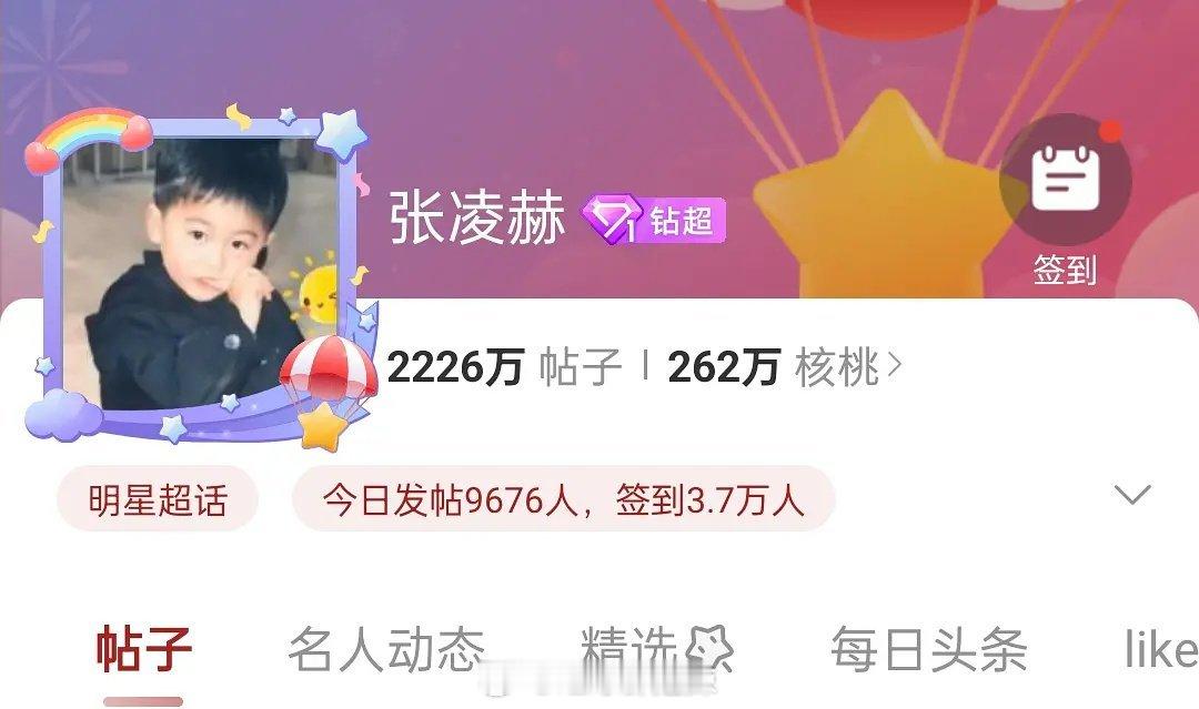 儿童节男明星超话限定头像 ​​​