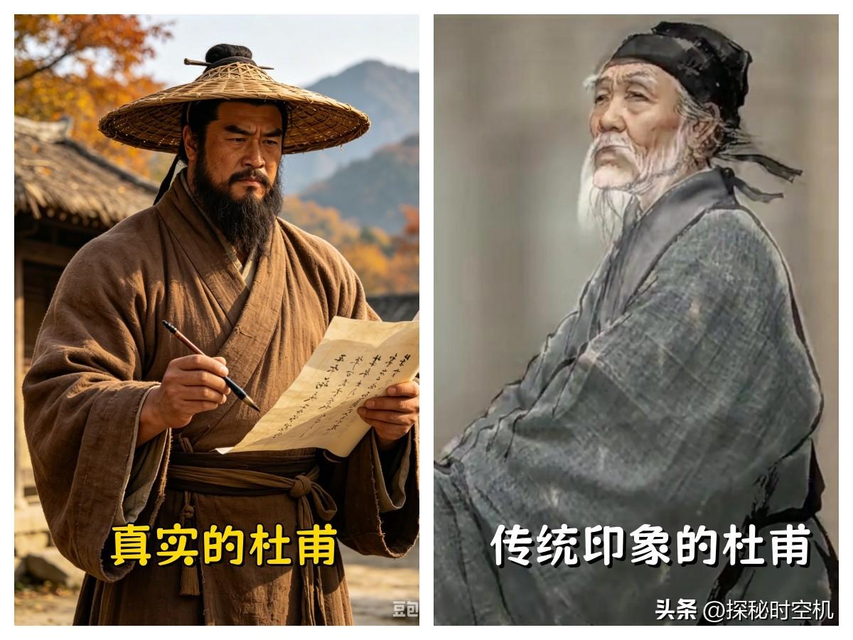 杜甫到底长什么样？从李白的诗中找答案：头大脸方、身形敦壮，长相凶一“糙汉”！距离