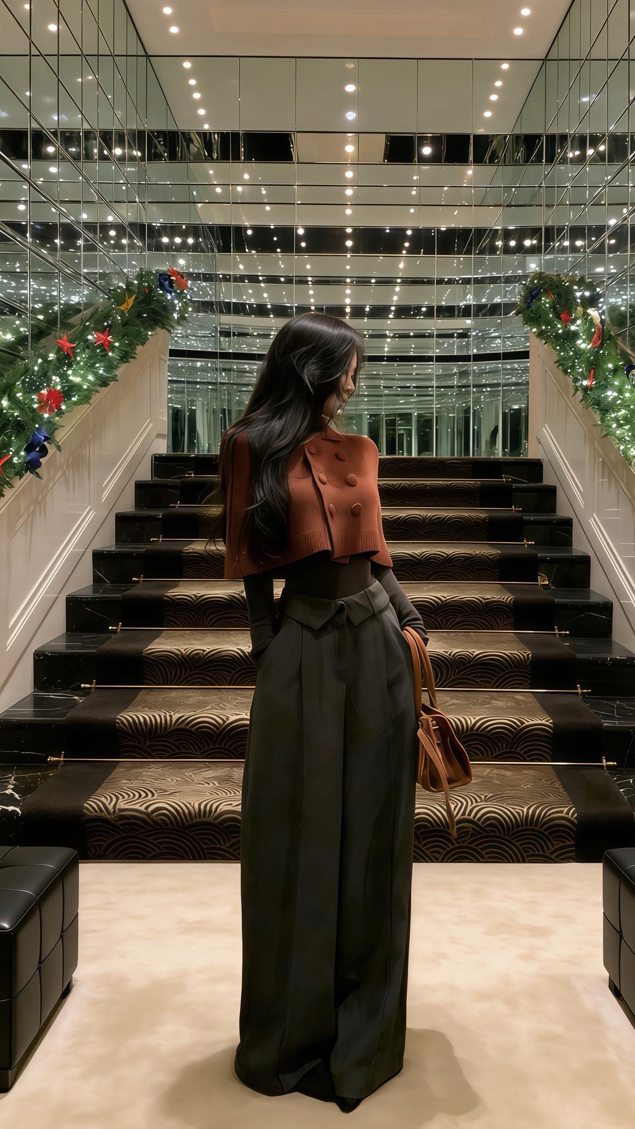 千金归来气场全开 小众穿搭 御姐 战袍