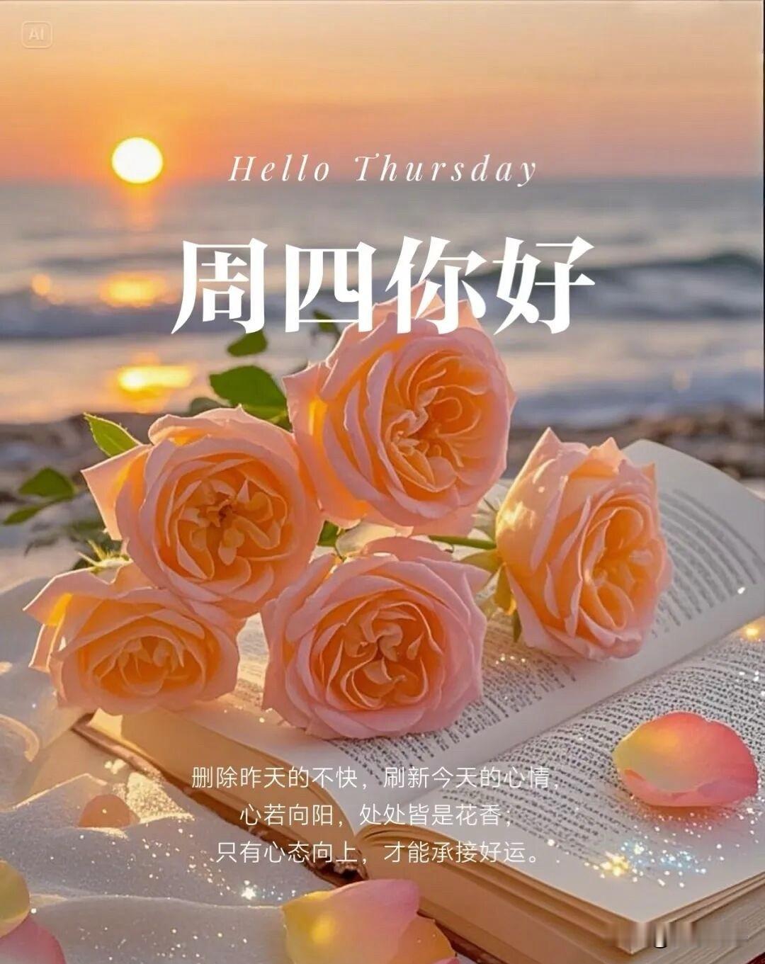 🍎²º²⁶/₀₆.₀₄*ᵕ̈ 周四｜清风相伴☀️🌼☕️🍒🍊
🍃晚风清浅