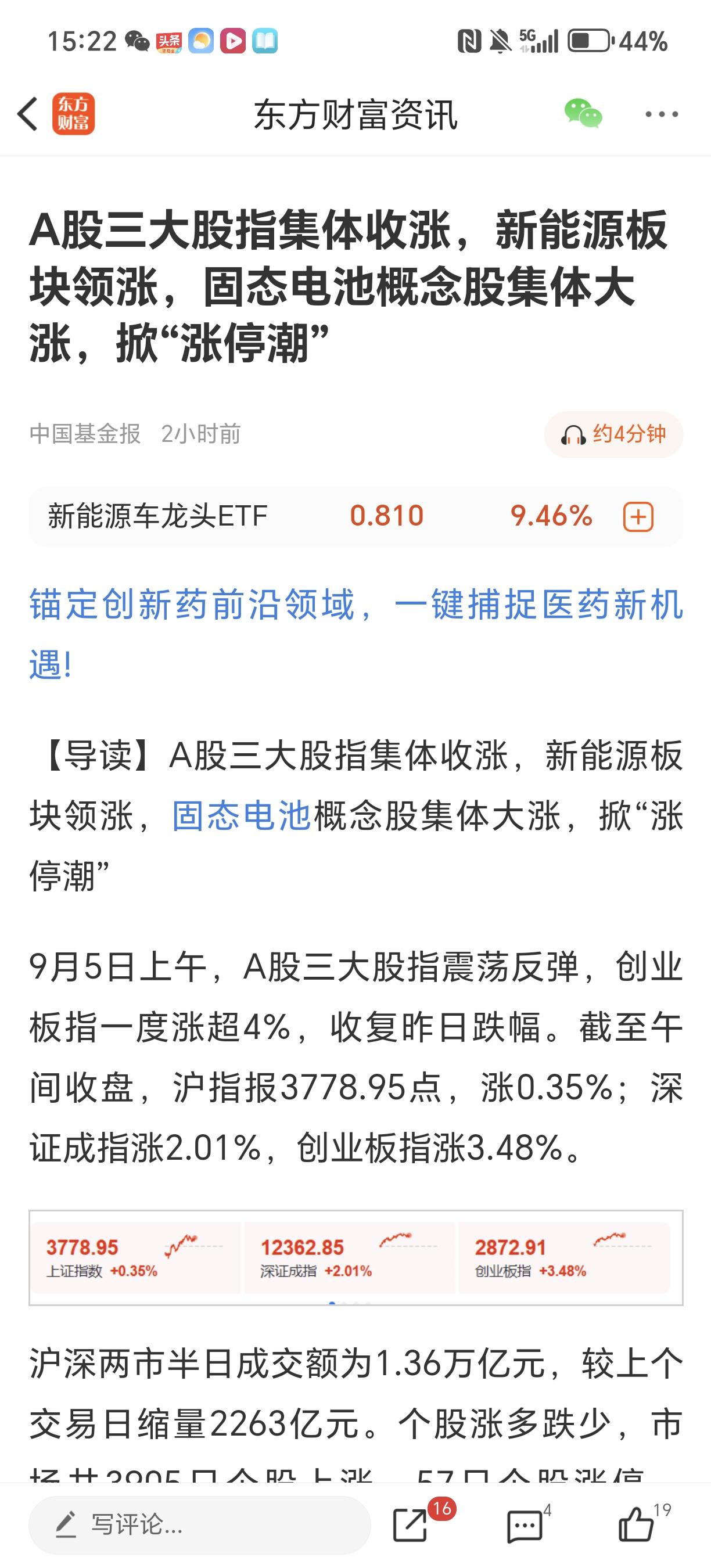 上周五明确芯片切换到新能源
芯片暴跌至昨天
新能源则一直强势
前天谈到要重点关注