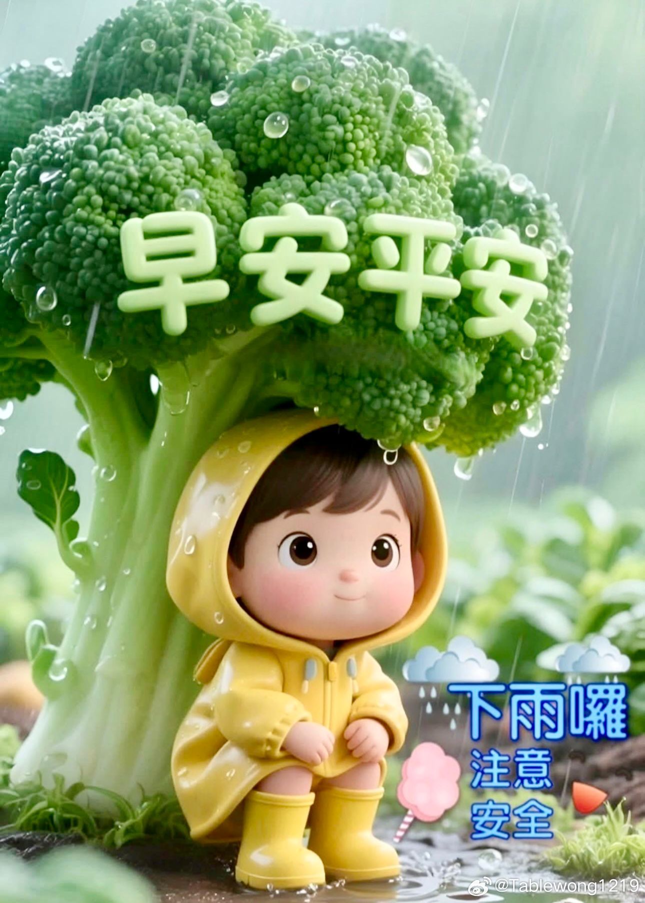 早上好 