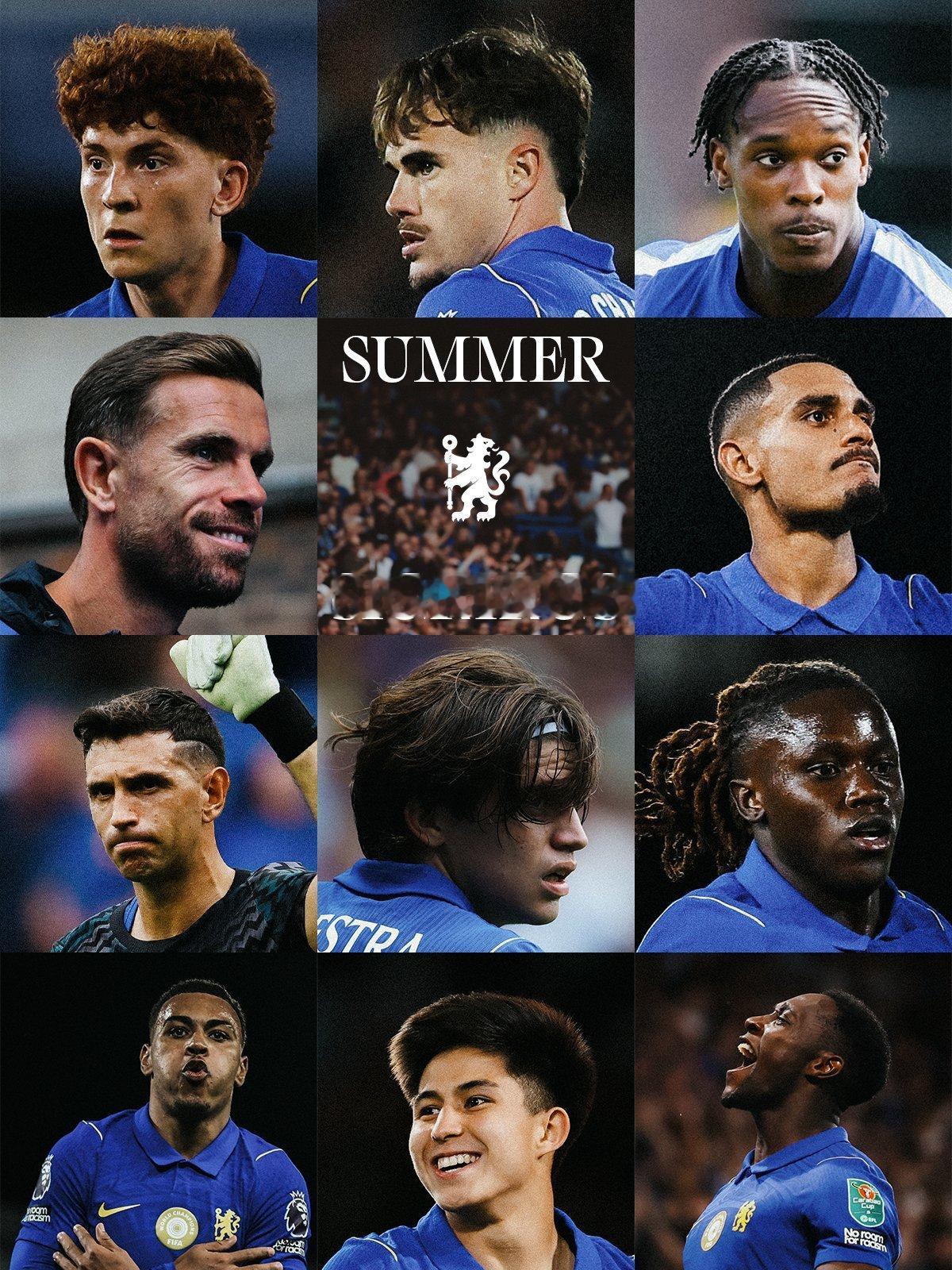 切尔西官X：Our new Blues. ✨🔵切尔西[超话]英超 ​​​
