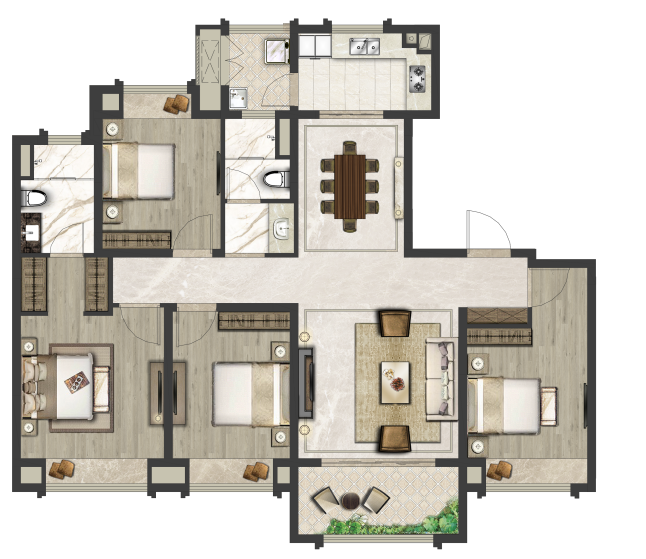 魔都房房房|九亭「复地九月二期」售楼处开放！约81㎡2房100㎡3房138-163㎡4房