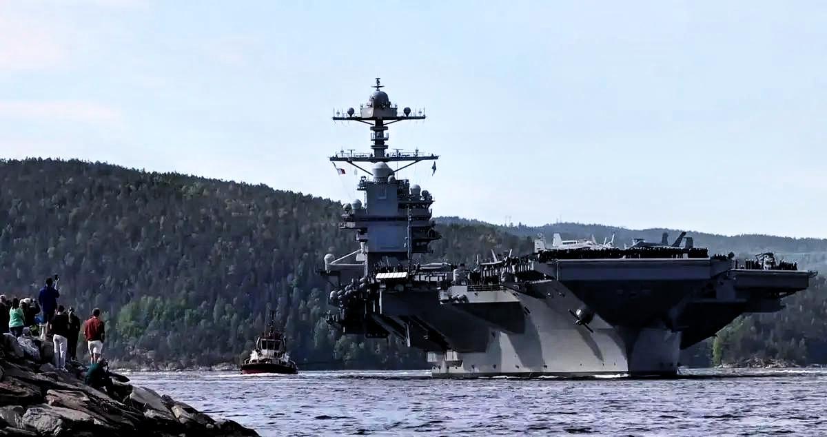 这哪是去“劝架”，分明是去“点火”！

美航母“福特”号一脚油门踩到以色列家门口