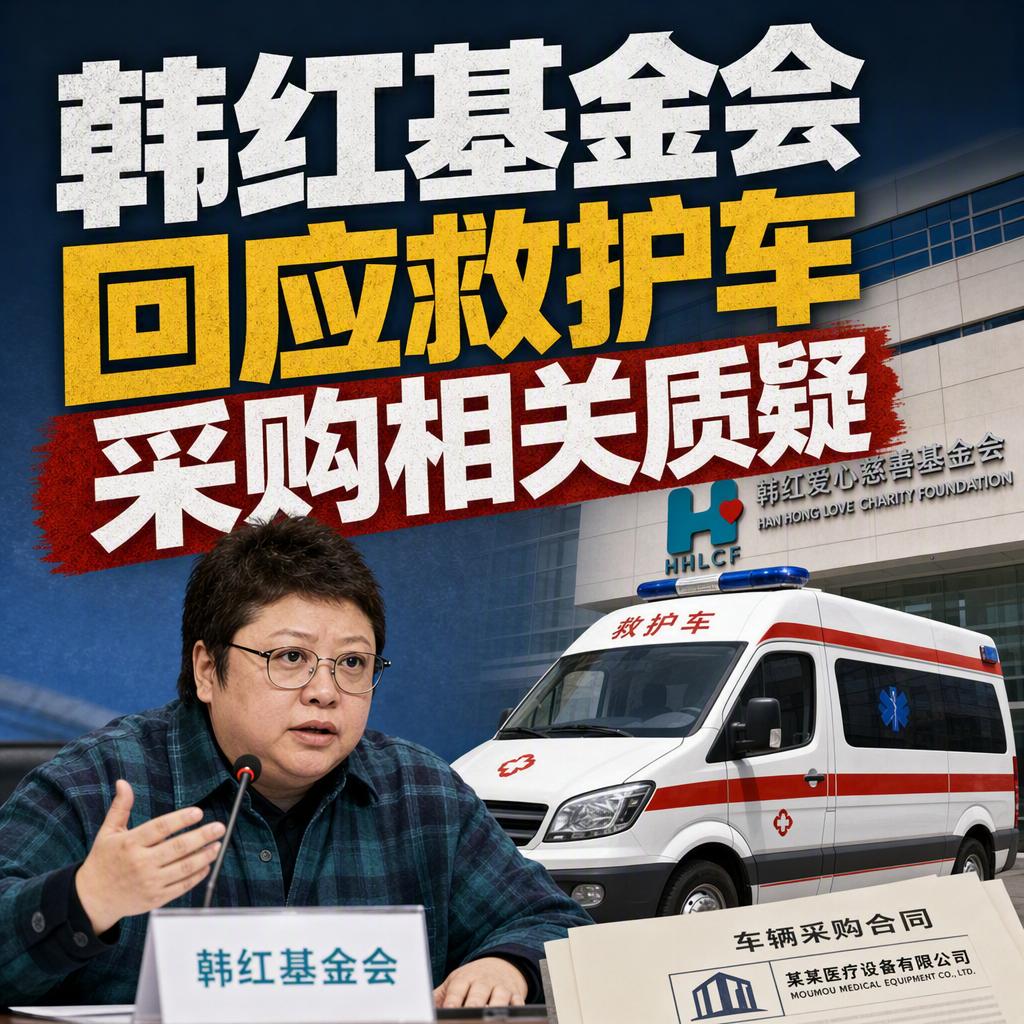 很多人一看到慈善采购绕道经销商，第一反应就是有猫腻，可这次韩红基金会救护车采购的