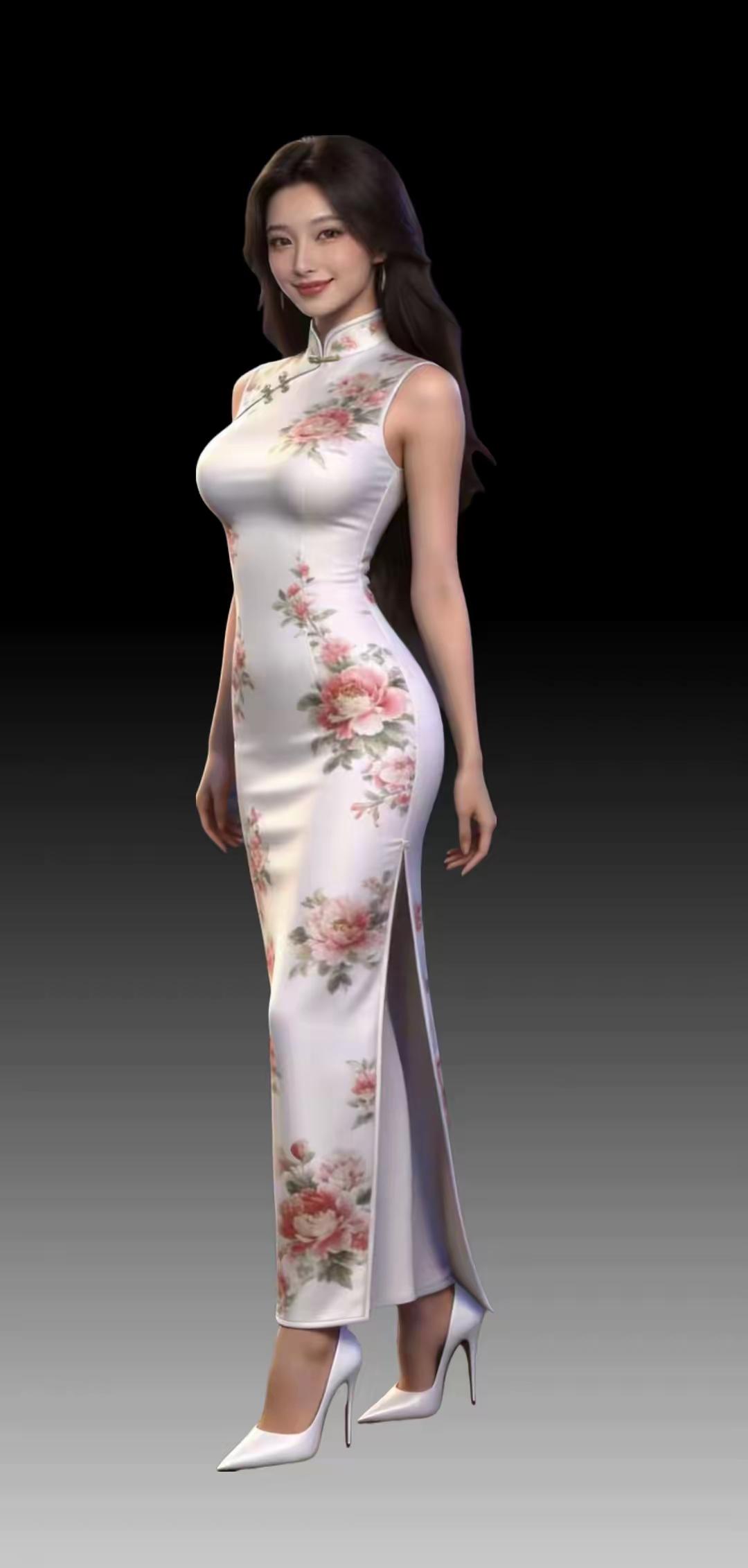 优雅旗袍，尽显东方韵味