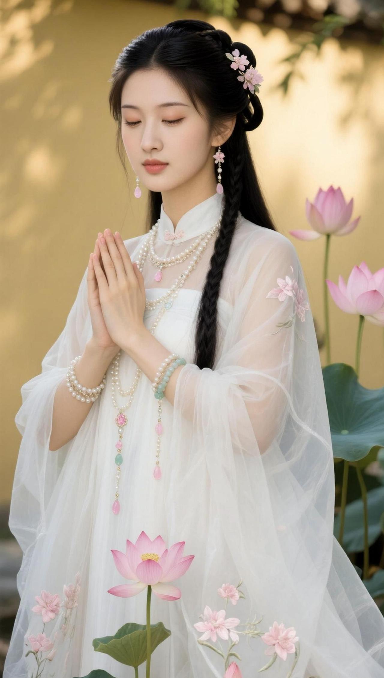 AI莲韵汉服照 随变ai随便玩