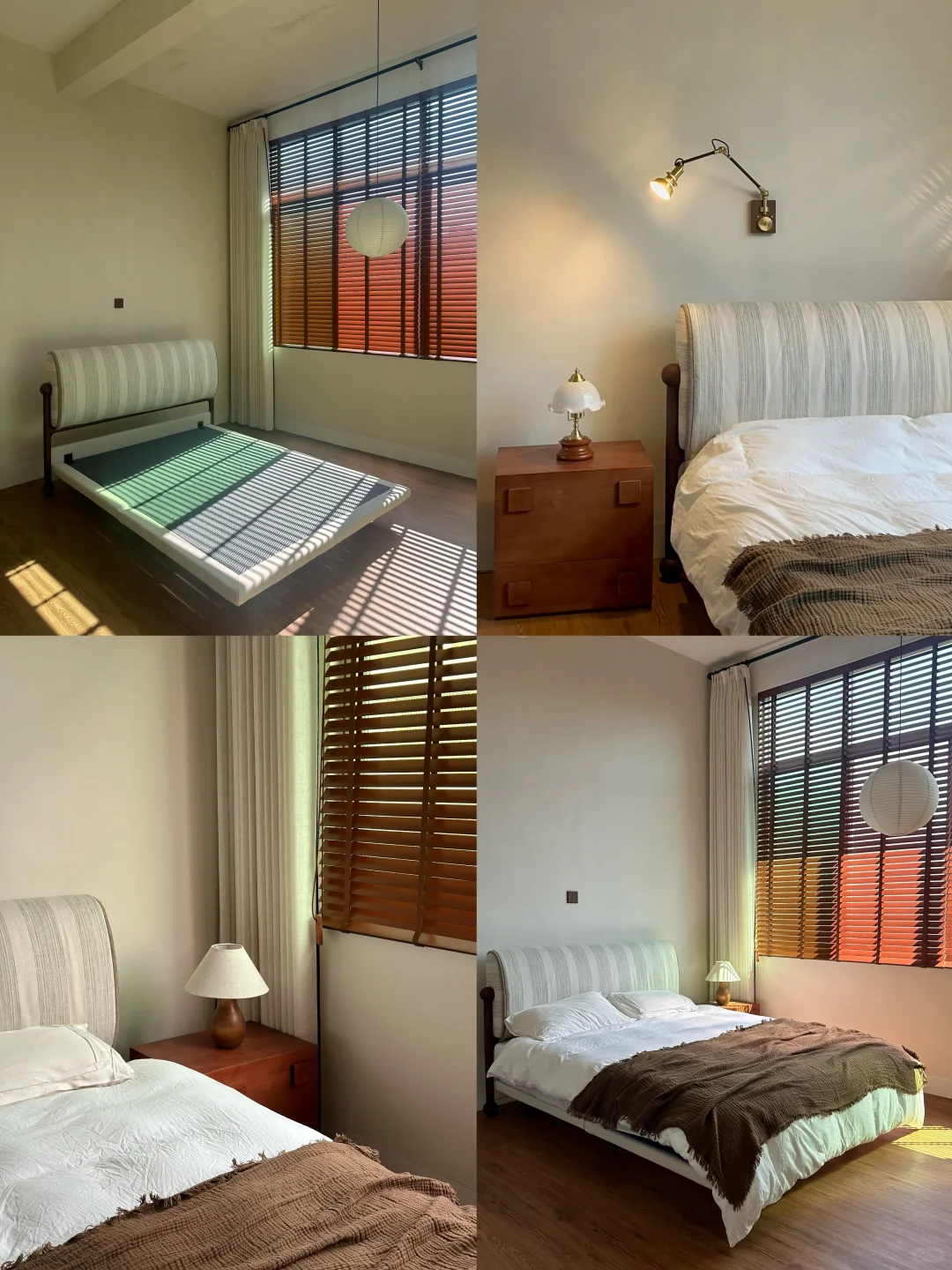 🛏️中古风卧室｜改造翻新后像换了一个家～
