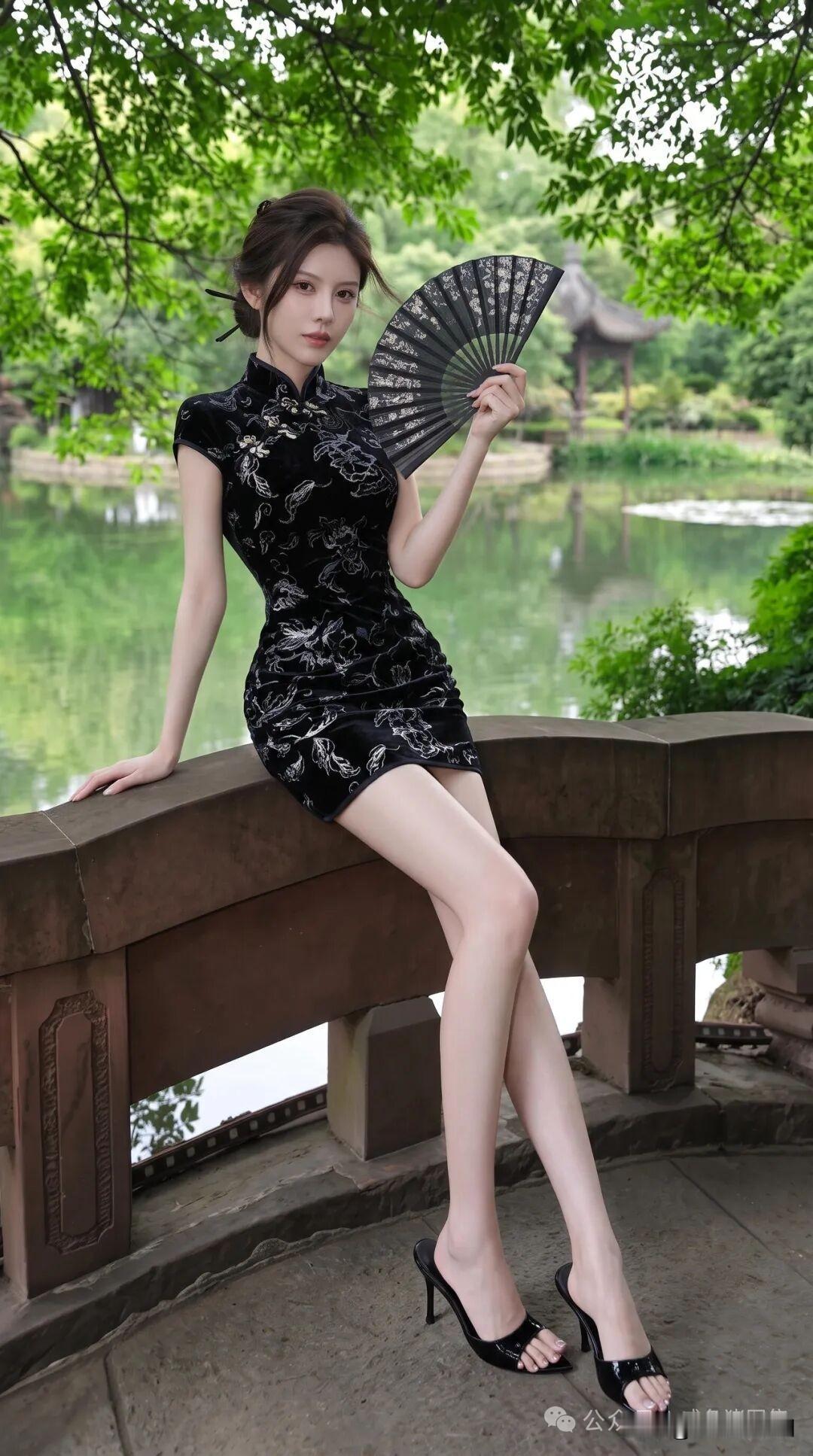 古装旗袍美女
