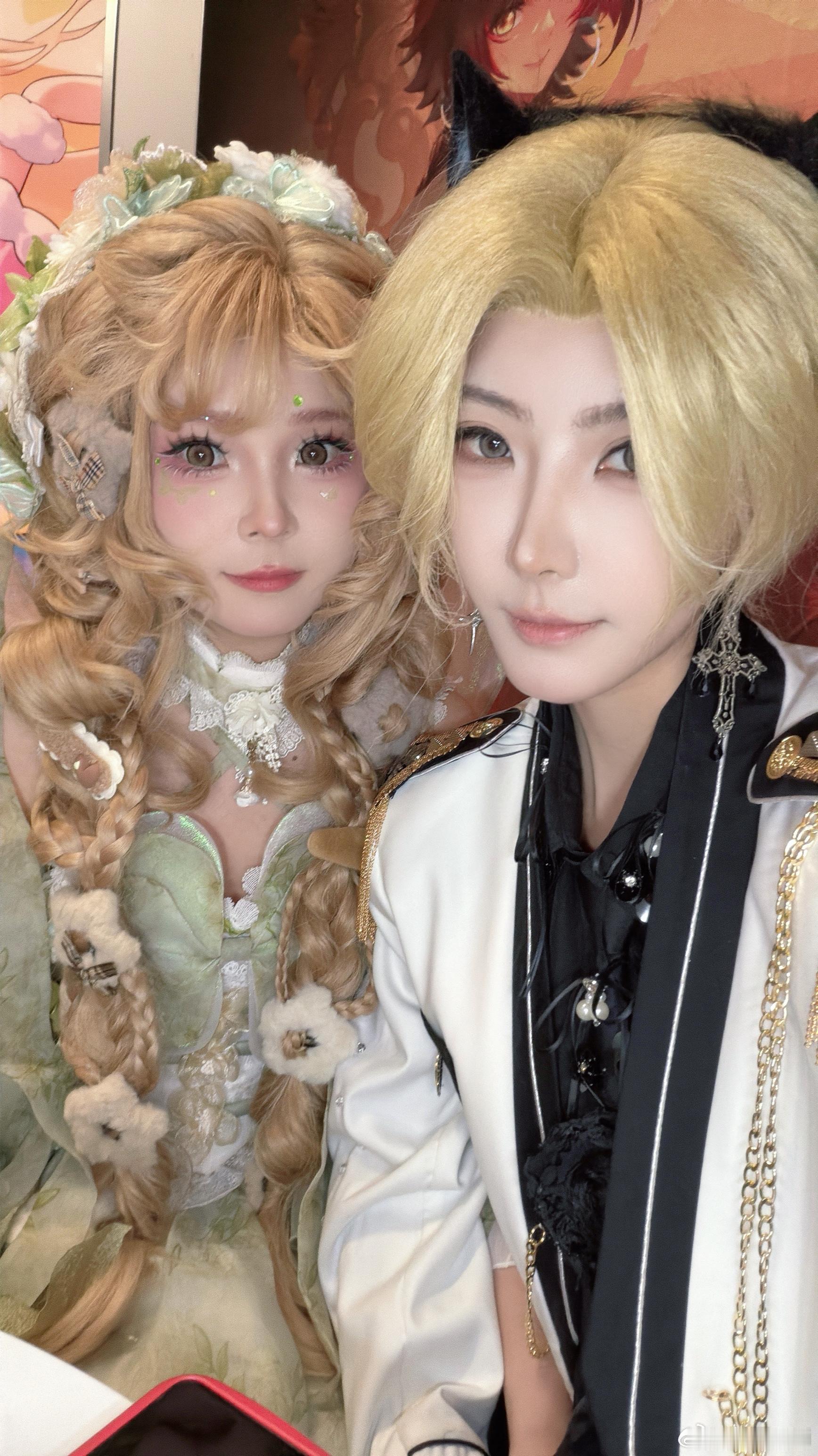 冬夏saki安柒Annie 我们是情侣来的！所以演情侣演爱情的最多！但我和老婆都