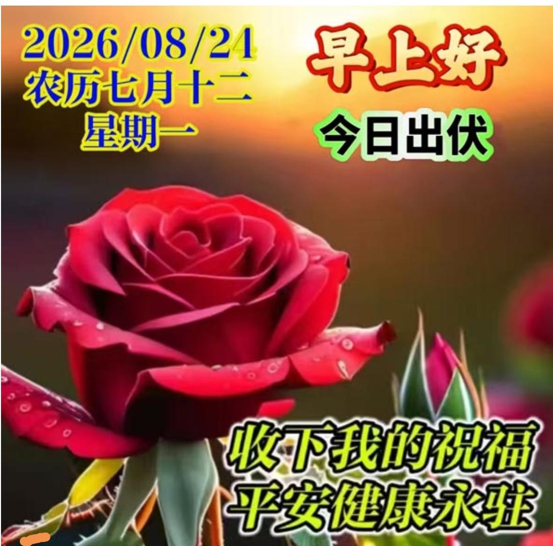 出伏悄悄已到来，
小小短信送给你；
身体健康最重要，
出伏养生很关键；
晨起黄昏