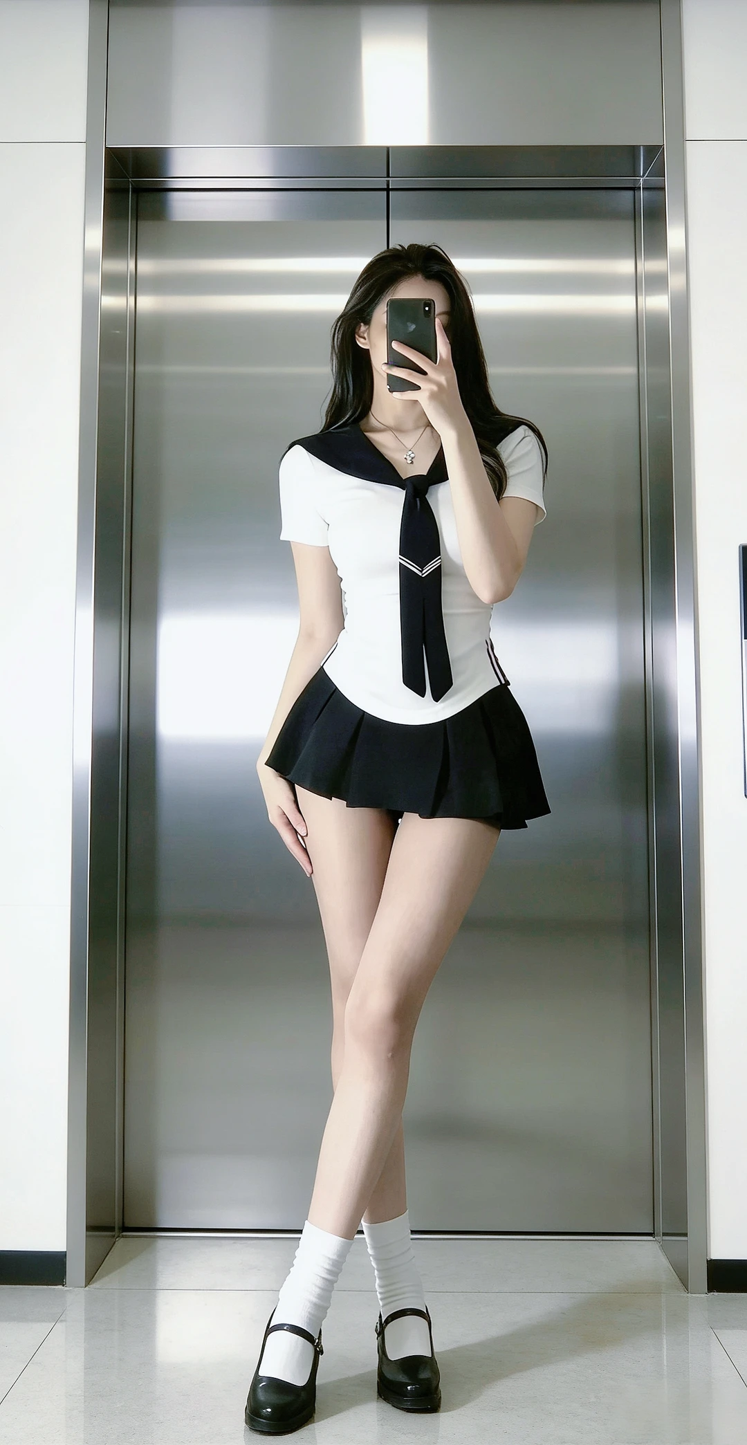 怎么会有这么可爱的水手服～