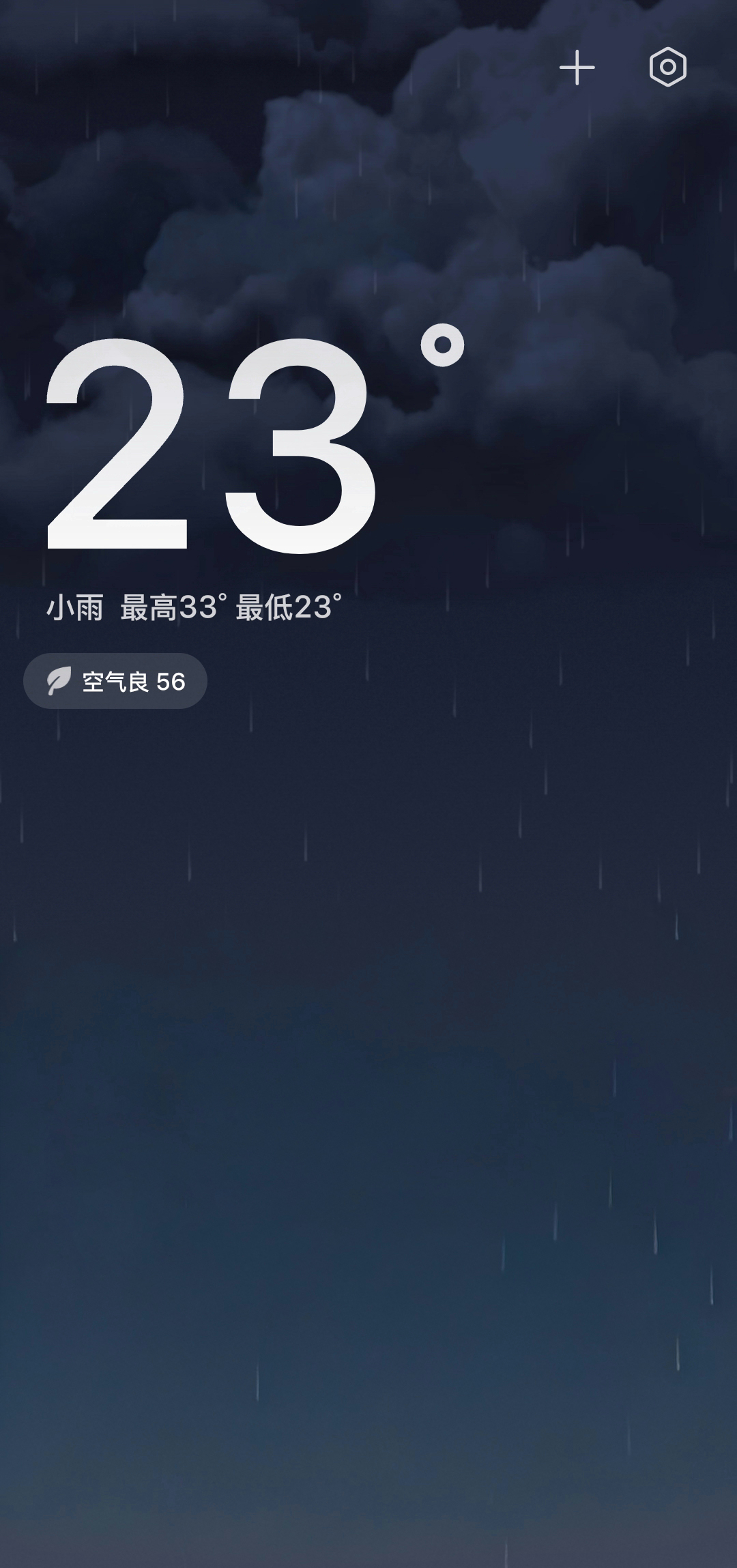 生活手记 天不作美
