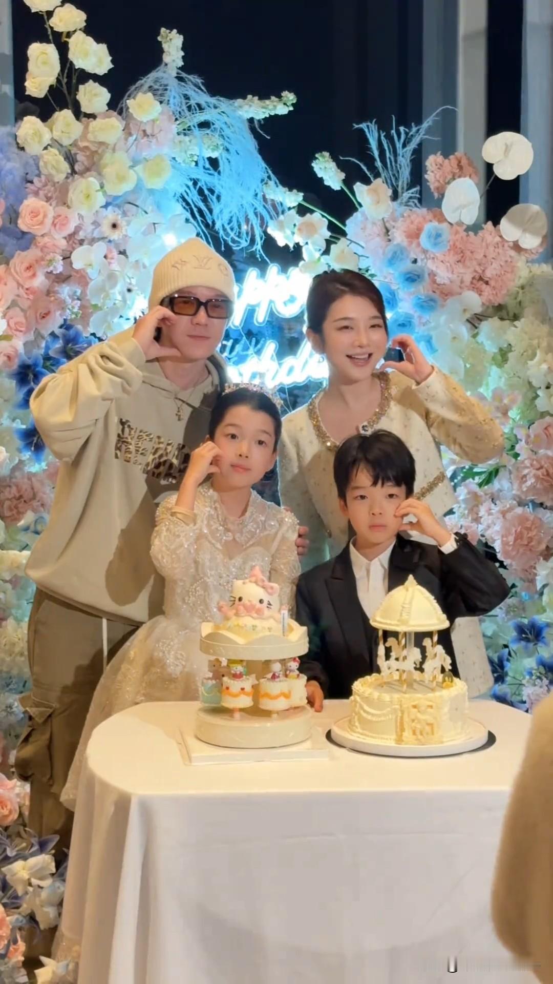 11月11日，王栎鑫前妻吴雅婷更新女儿王唯伊的庆生vlog，但我只看到了吴雅婷的