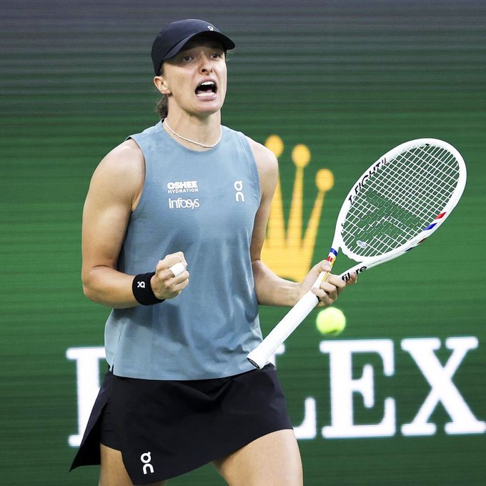 印第安维尔斯赛，莱巴金娜在6-4/4-3领先时，她的对手卡塔尔因伤退赛。莱巴金娜