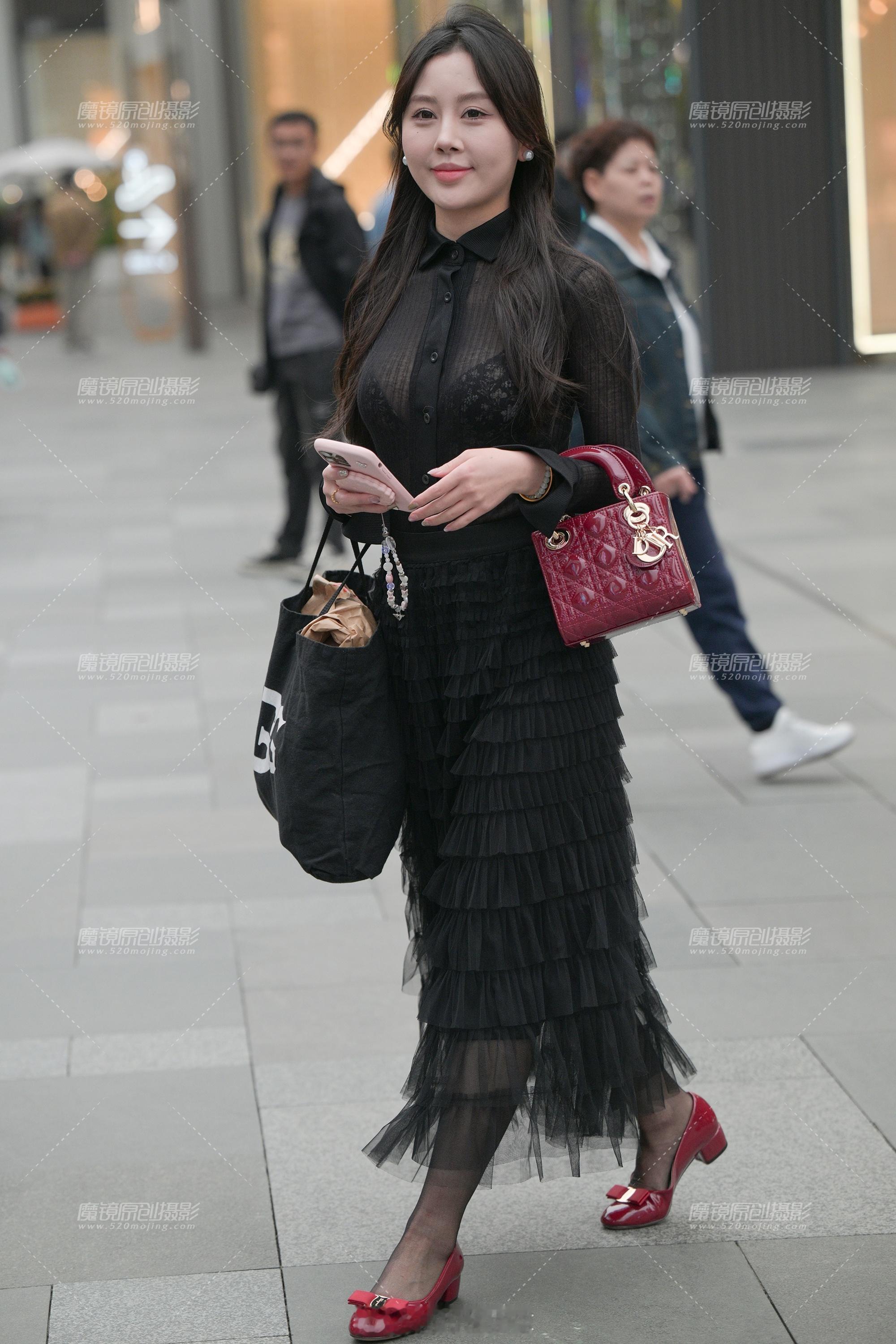 好看的小姐姐回头率就是高！时尚潮流今日穿搭(ootd) ​​​