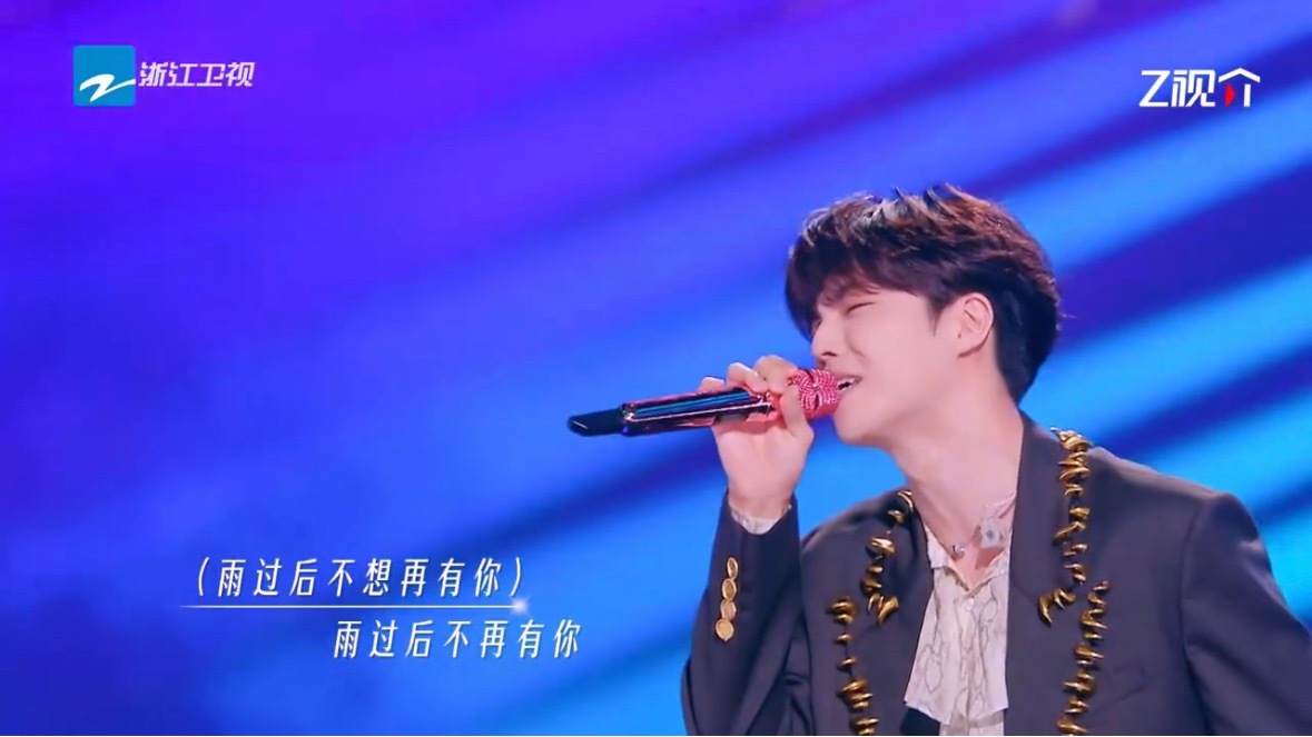 蔡诗芸陈立农雨过后的风景原版加持搭配清澈少年音，两人配合默契，没有生硬磨合感，双