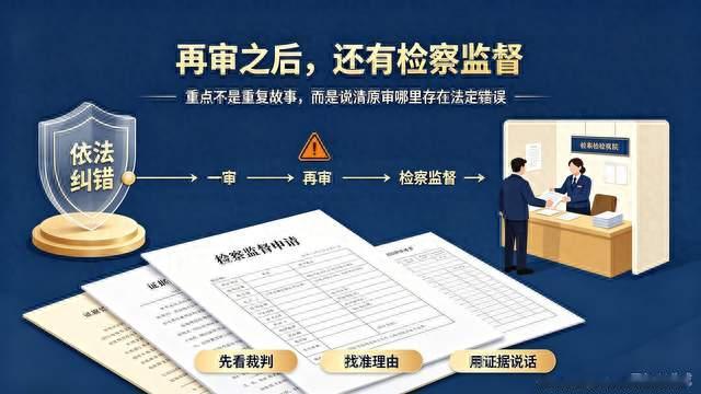 再审败诉不等于终局！看懂检察监督，普通人最后一次合法纠错机会