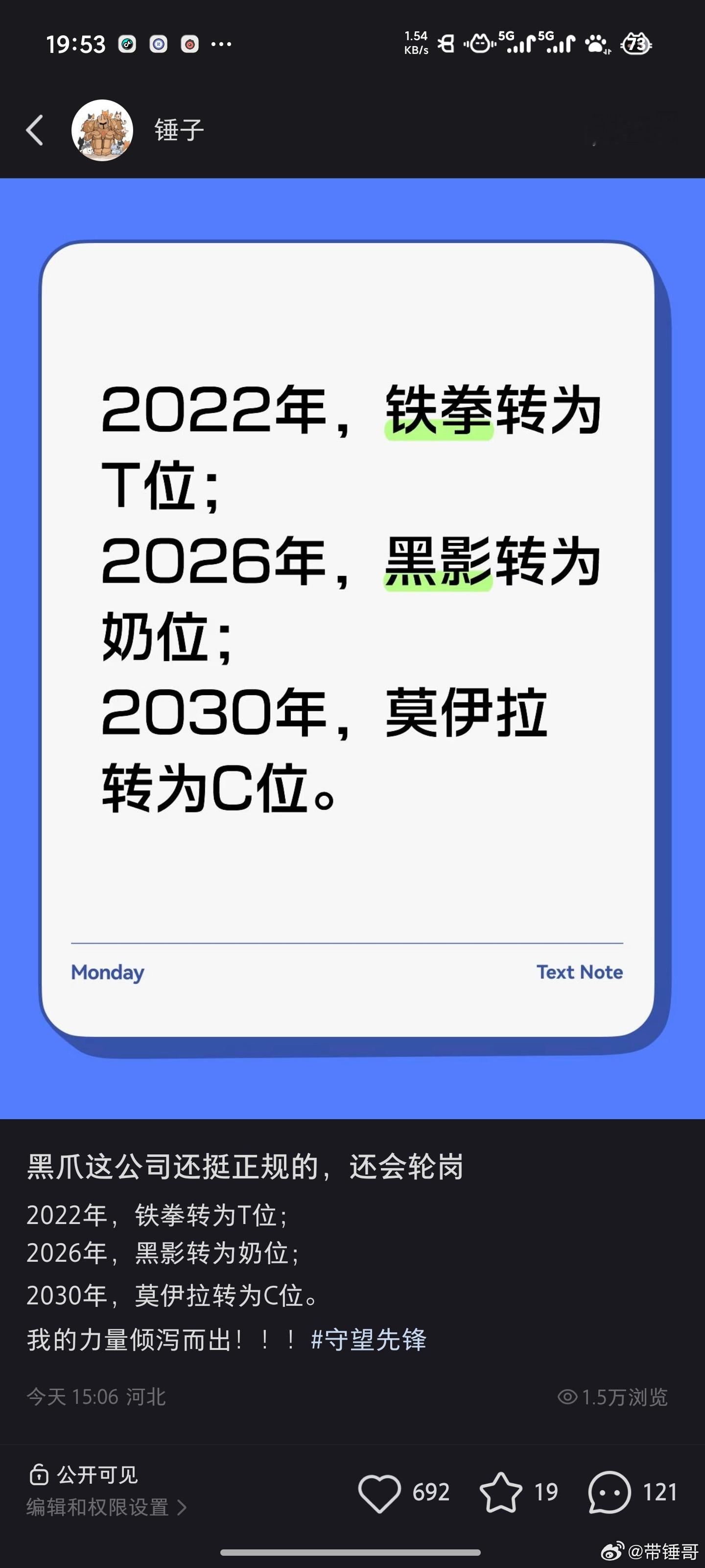 微博真的要完蛋了，我在小红书就90粉丝，发的帖子都比微博浏览量多😂 ​​​