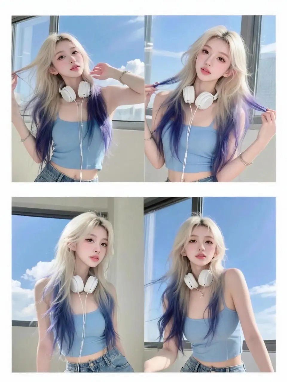 随变ai随便玩 AI渐变发写真 ai创作 玩法合伙人计划 我在拍特效