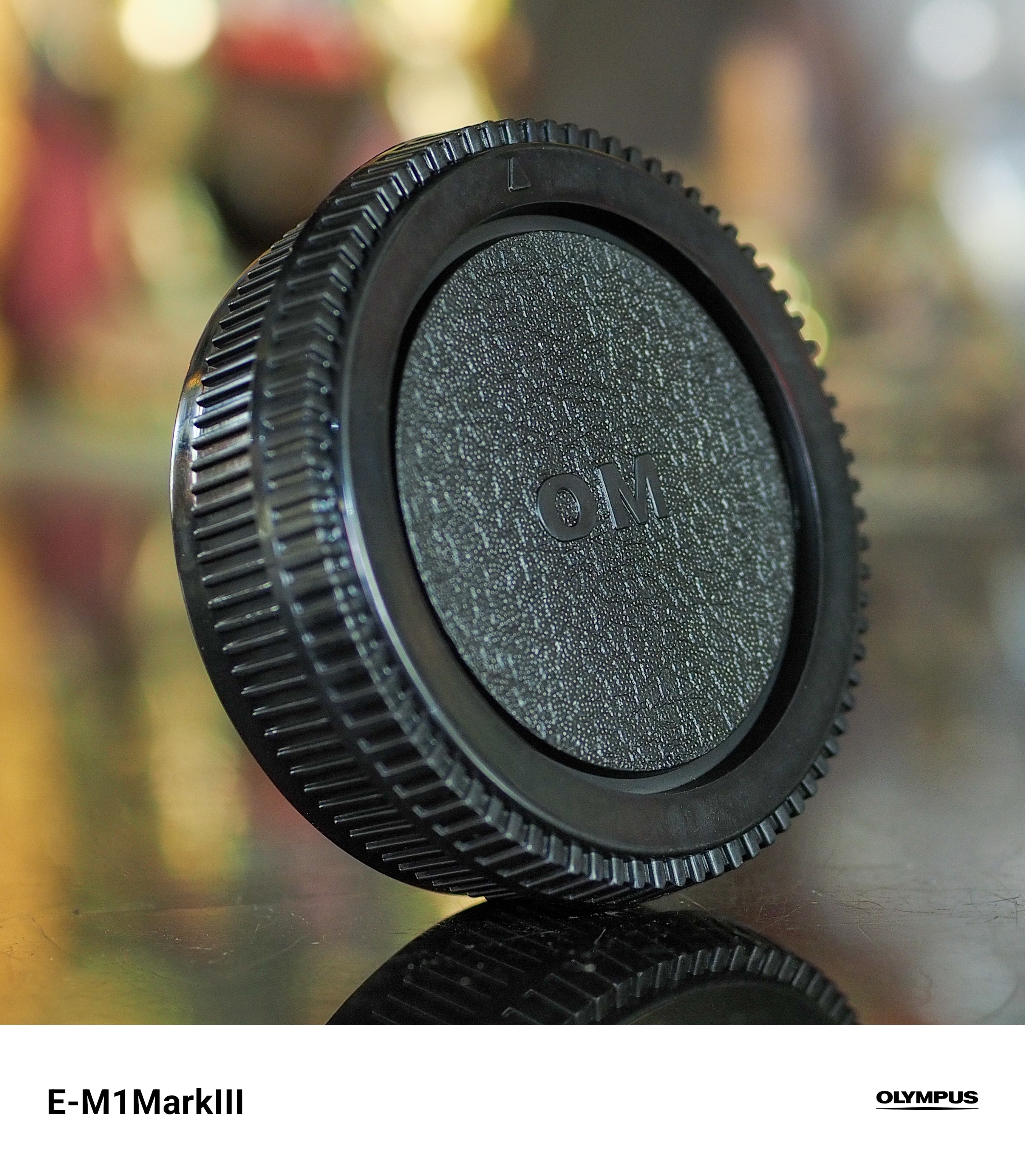（全新）奥林巴斯大43的一套2个盖子，机身盖和镜头底盖，适合大43的相机机身盖、