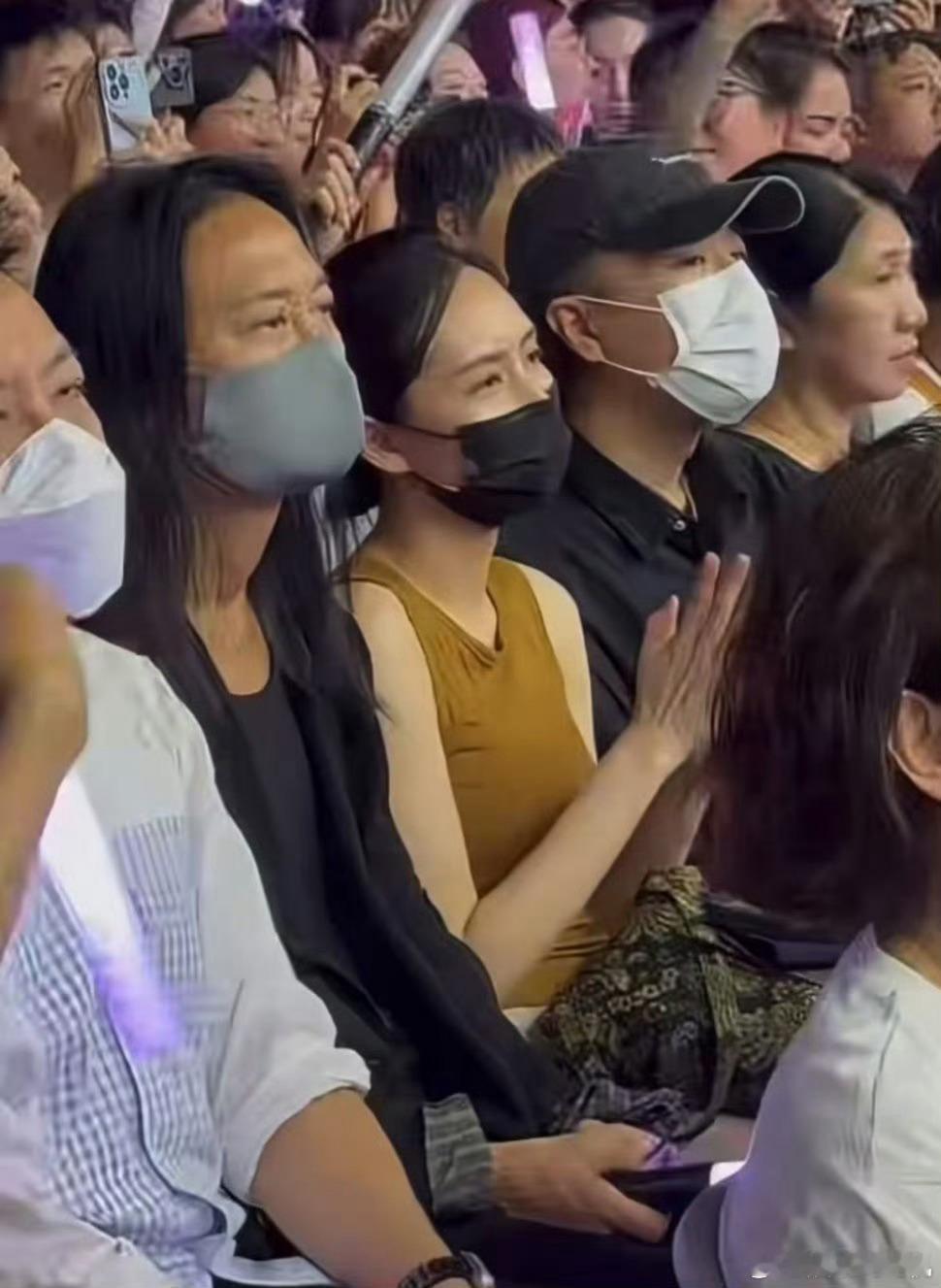 草蜢刘惜君都来看林忆莲了 林忆莲的佛山演唱会简直就是一场大型的梦幻联动现场，不仅