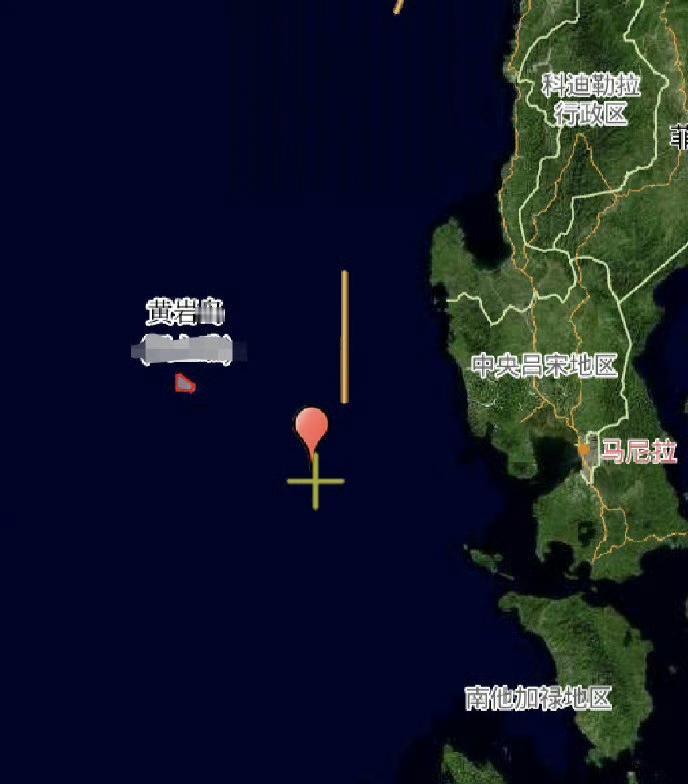 六爷携实弹巡航南海，直接飞到九段线上最接近马尼拉的地点附近（图①）。从航迹上看是