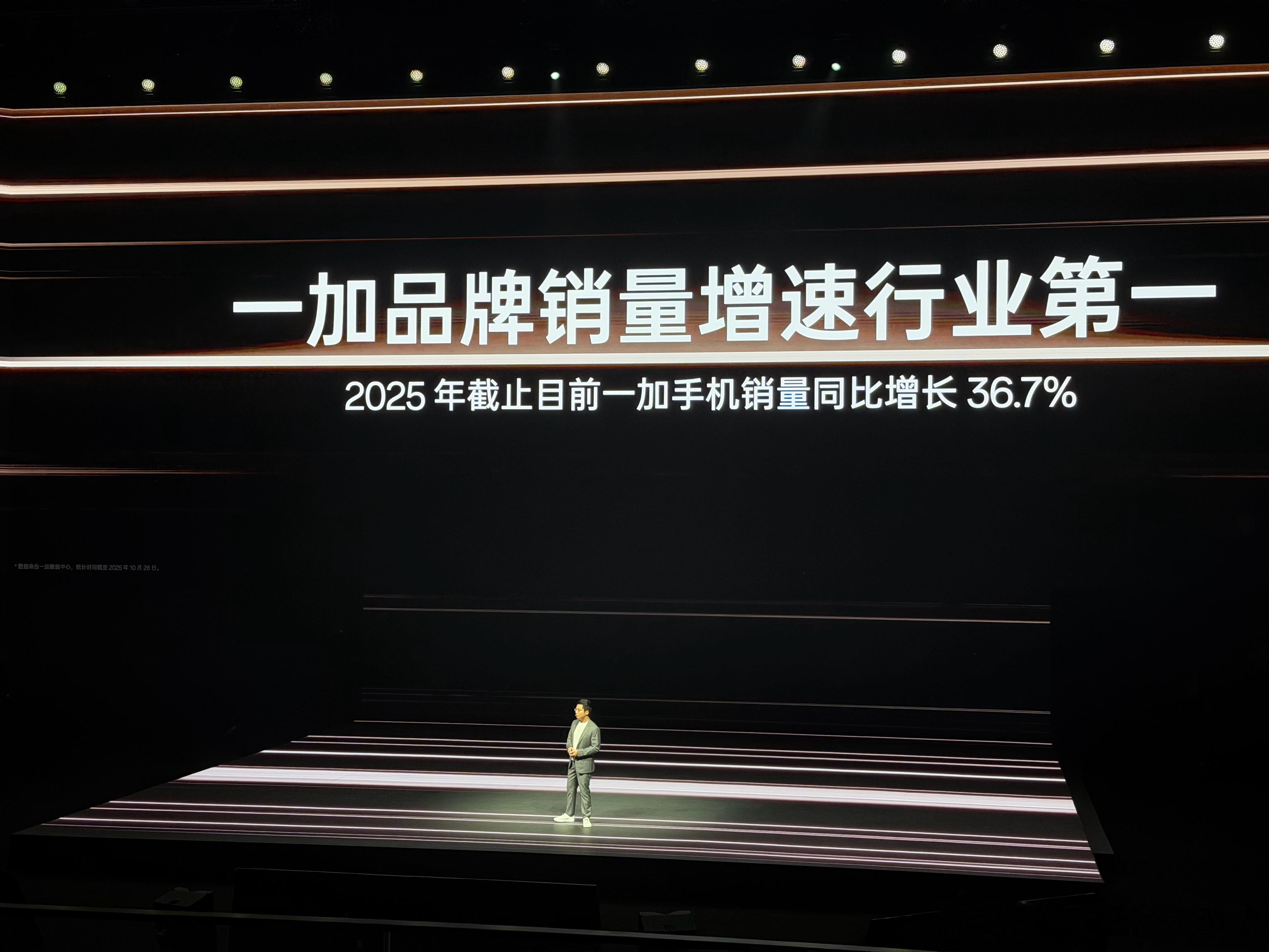 一加品牌今年销量增速行业第一好评率创历史新高[举手]今天发布一加15和一加Ace