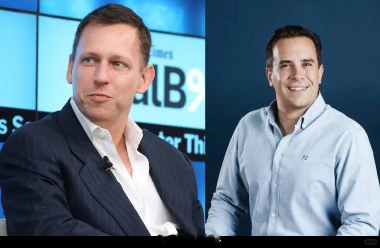 万斯金主彼得蒂尔和老公的故事，特朗普任命万斯为副总统就是金主安排的图一左是彼得蒂