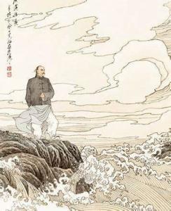 一天，康熙在黄河边遇到一个衣衫褴褛的乞丐，给了他一张烧饼。不料，乞丐不仅不要烧饼