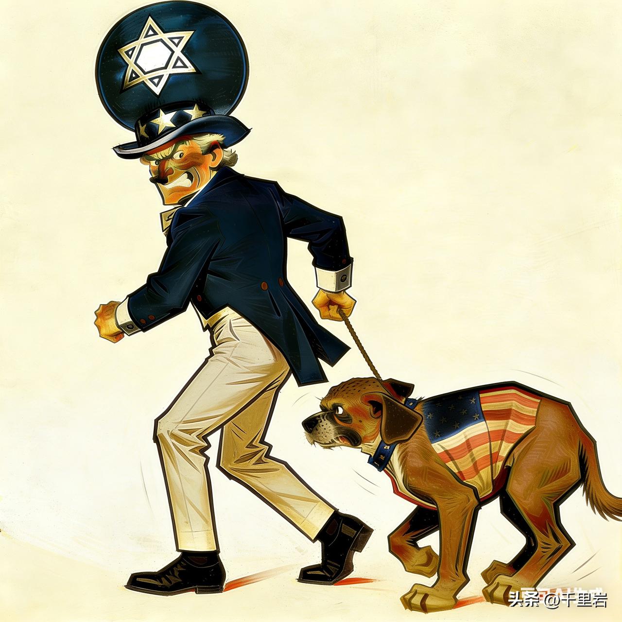 #美以联合袭击伊朗#老子亲自下水，儿子你还不快动手？？
其实今天这个局面本来就是