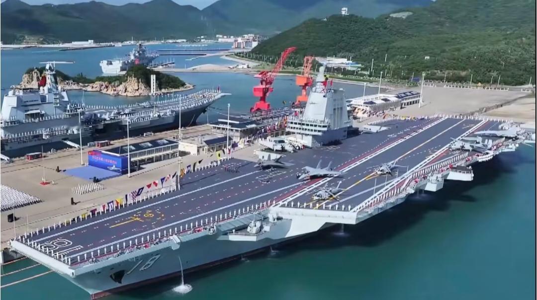福建舰入列，中国迈入三航母时代了
我国第三艘航母近日在海南三亚入列，福建舰是由我