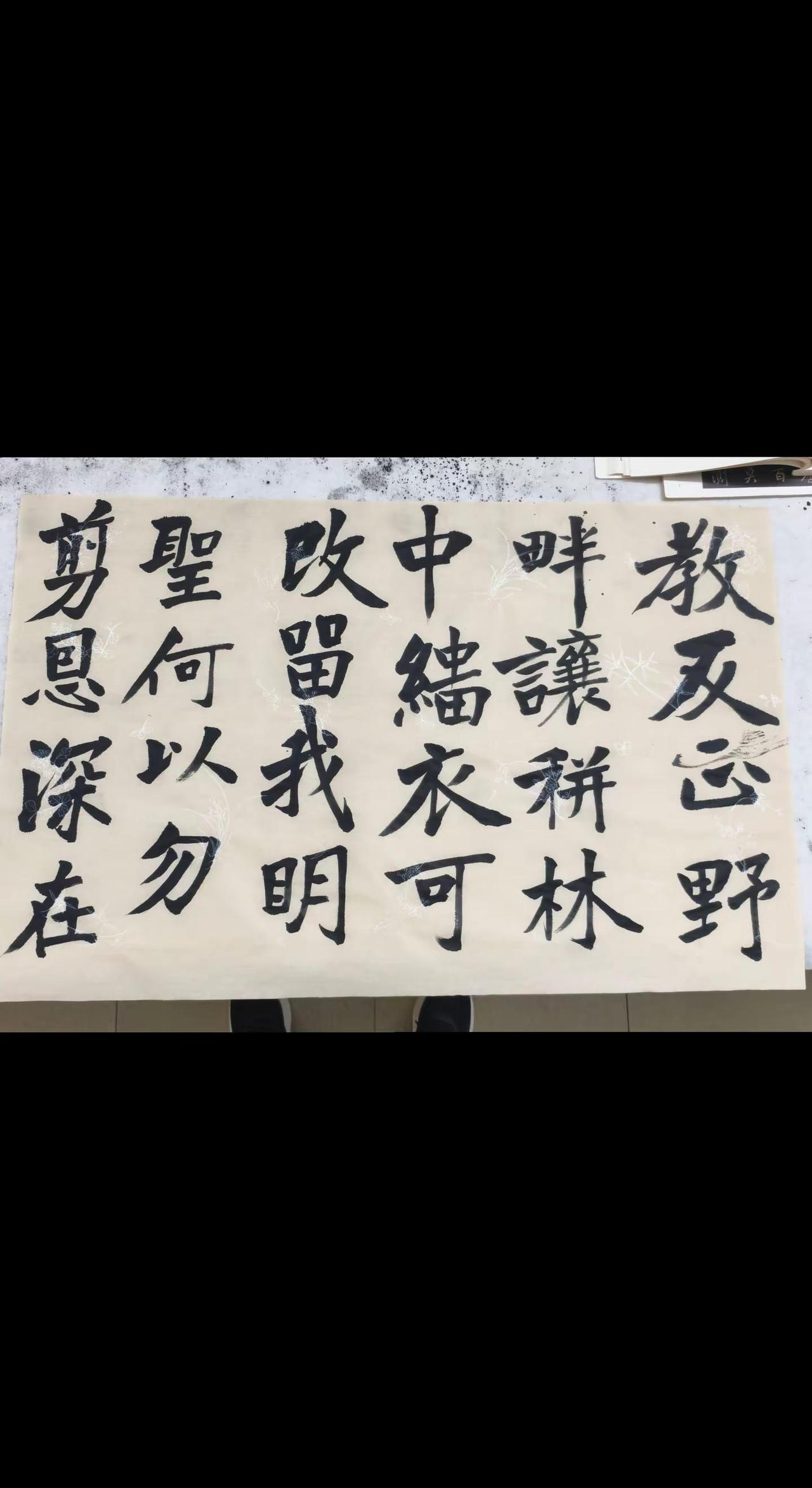 毛笔书法欣赏 写字是一种生活 书法日常练习