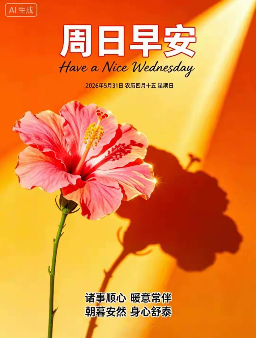 🌺☘️5./31.留五月浅夏.候盛夏繁花🌺

🌈光阴缓缓游走，四季不停更迭