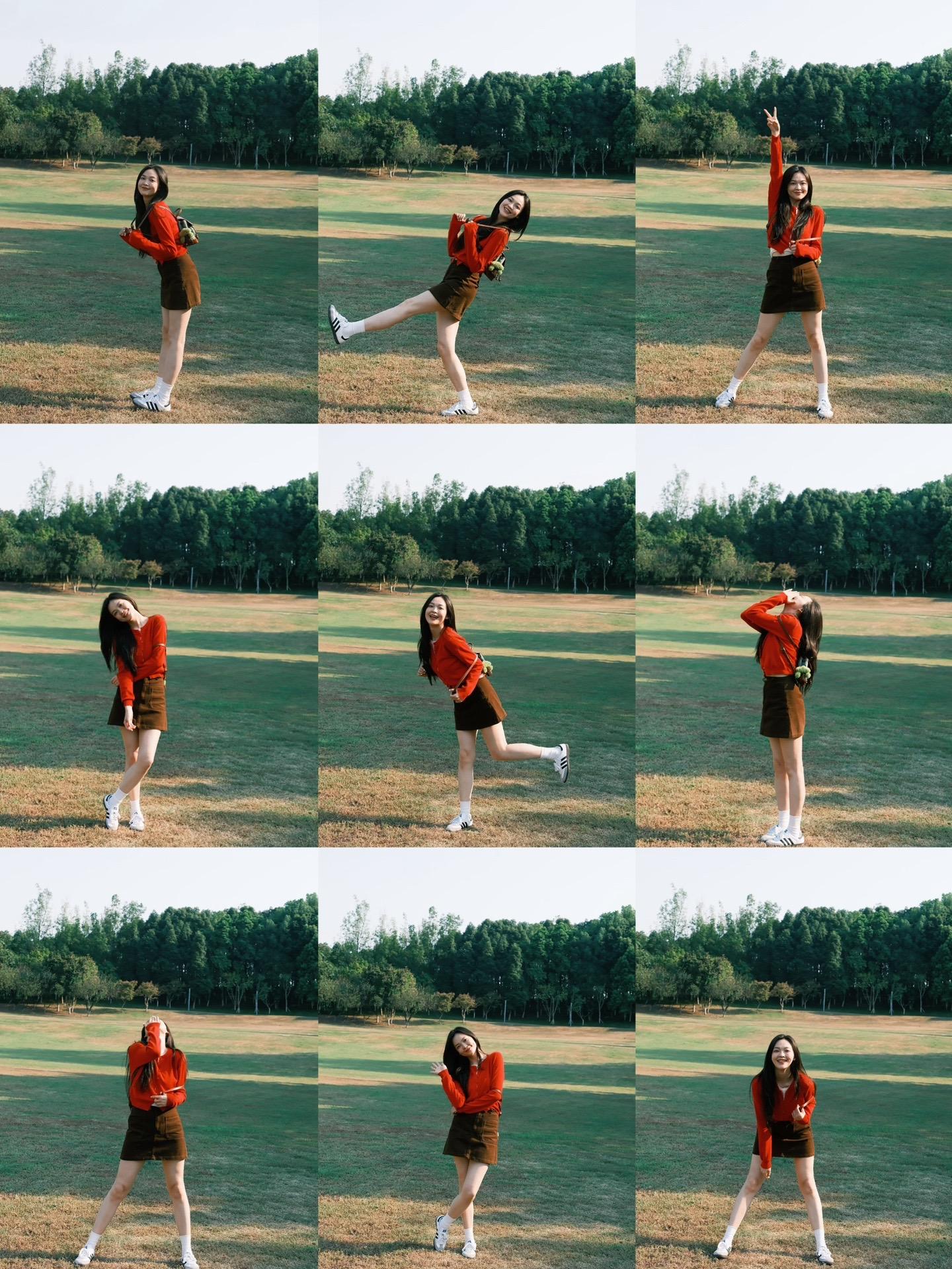 出门就这么拍照📷。